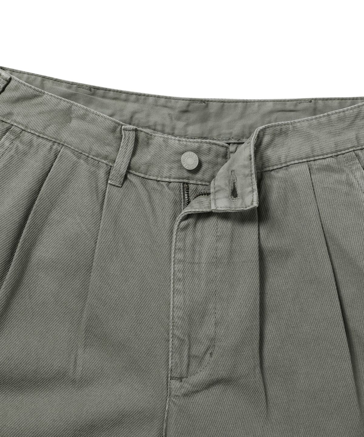 디스이즈네버댓(THISISNEVERTHAT) Overdyed Half Short Grey