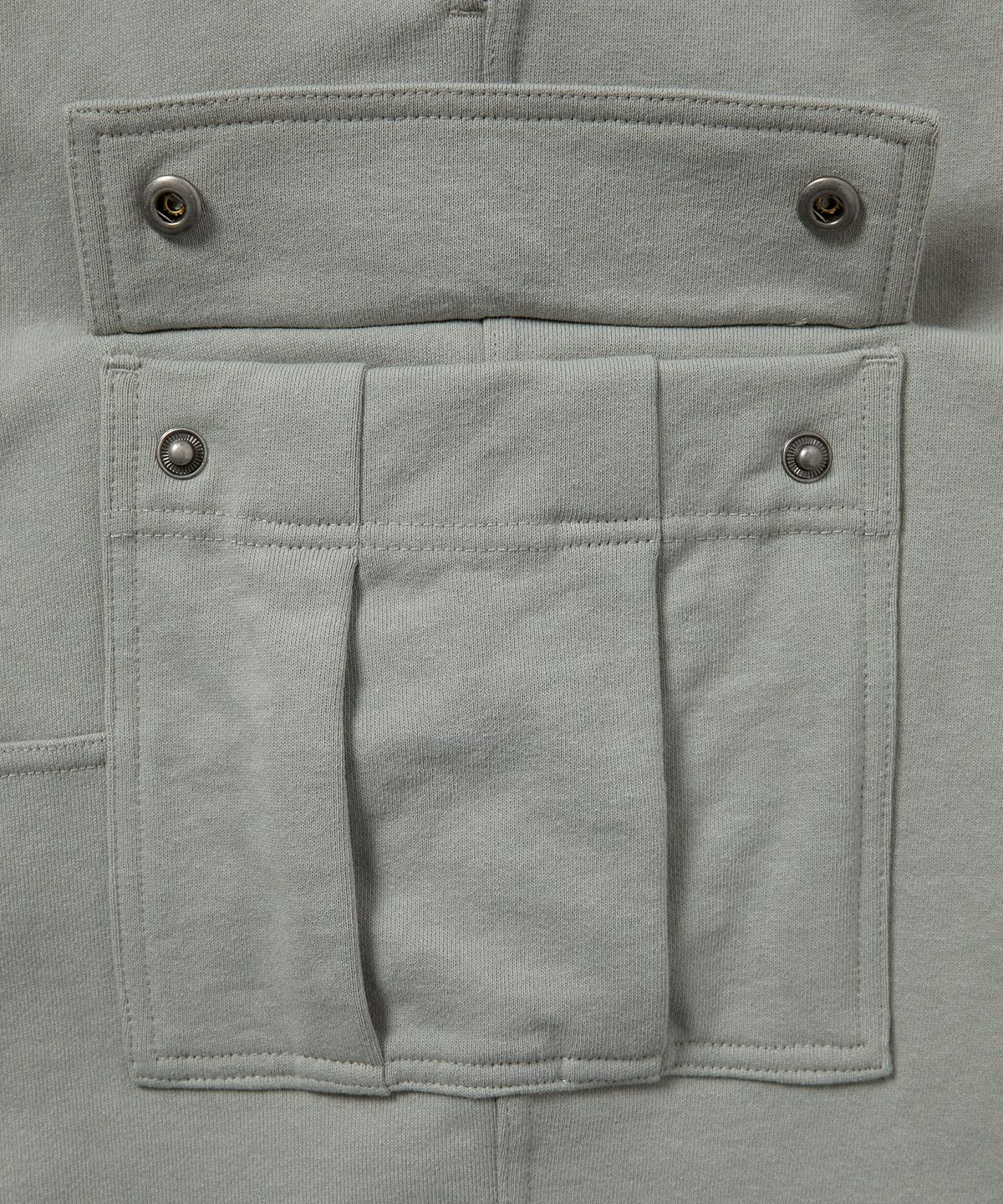 디스이즈네버댓(THISISNEVERTHAT) Cargo Sweatpant Moss Grey