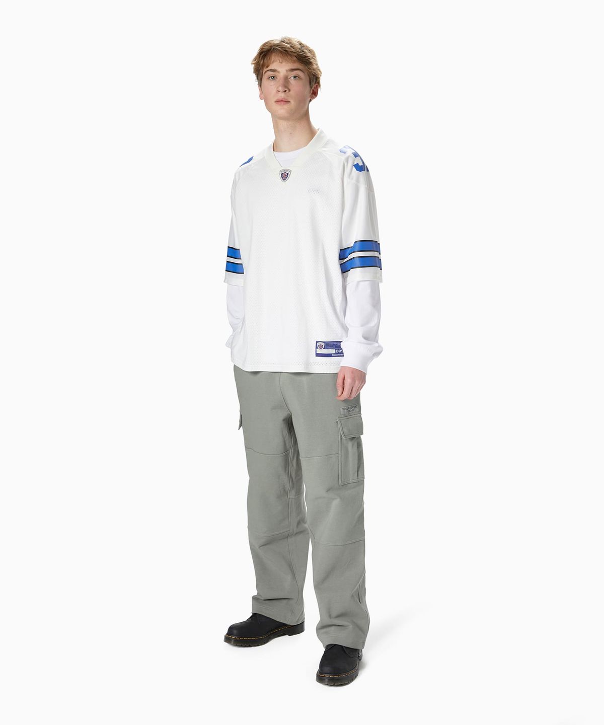 디스이즈네버댓(THISISNEVERTHAT) Cargo Sweatpant Moss Grey