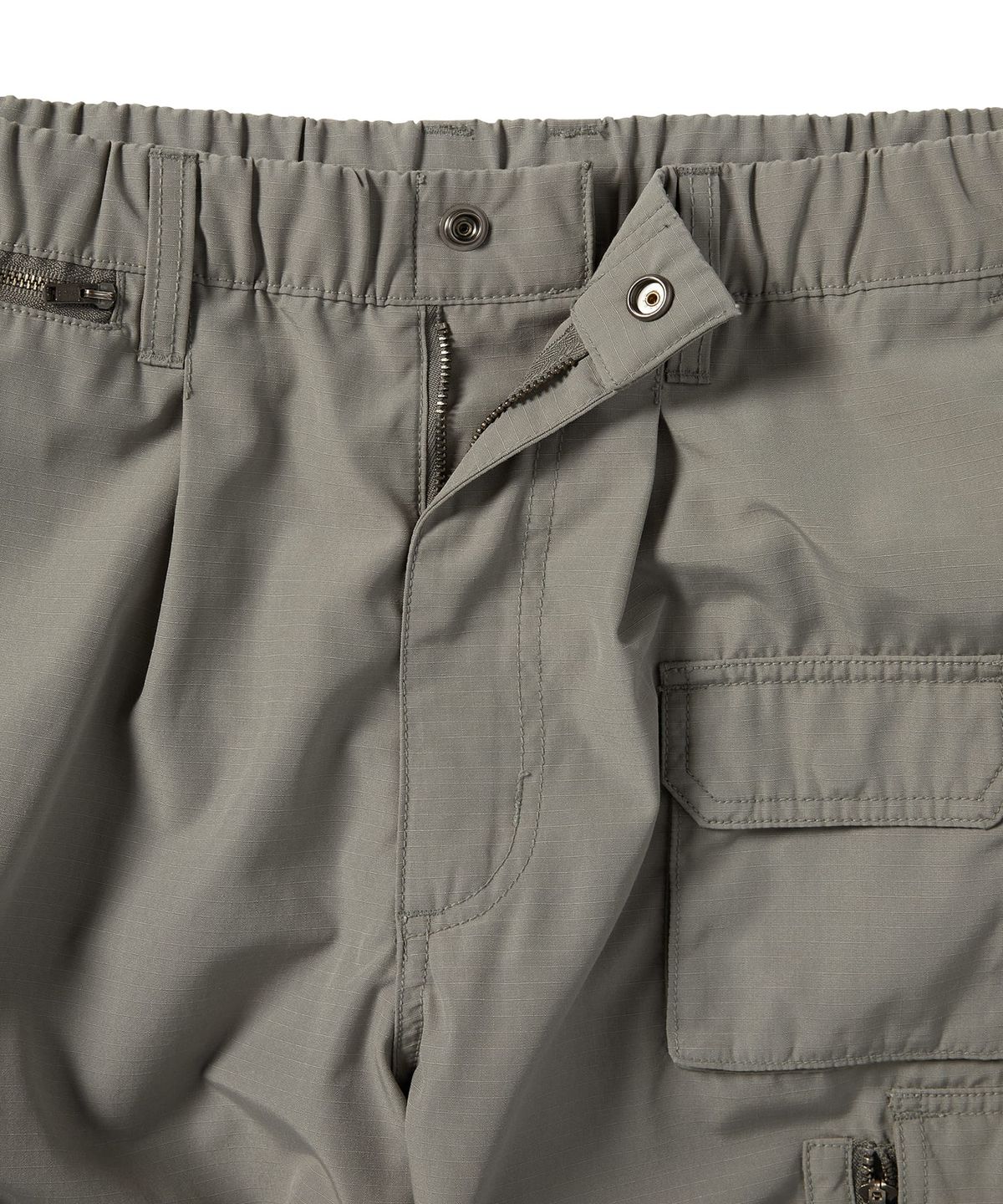 디스이즈네버댓(THISISNEVERTHAT) Crazy Multi Zip Pant Stone