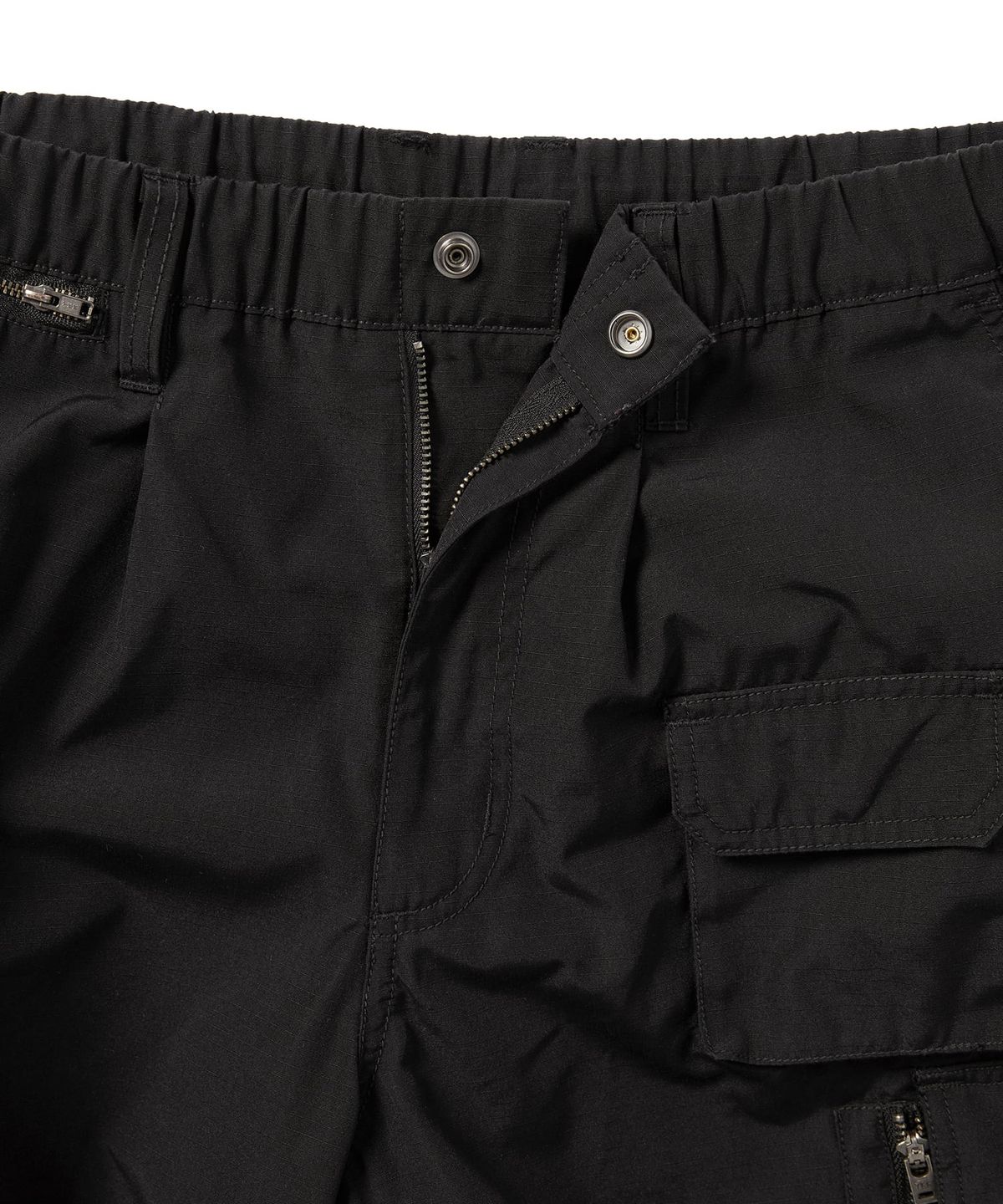 디스이즈네버댓(THISISNEVERTHAT) Crazy Multi Zip Pant Black