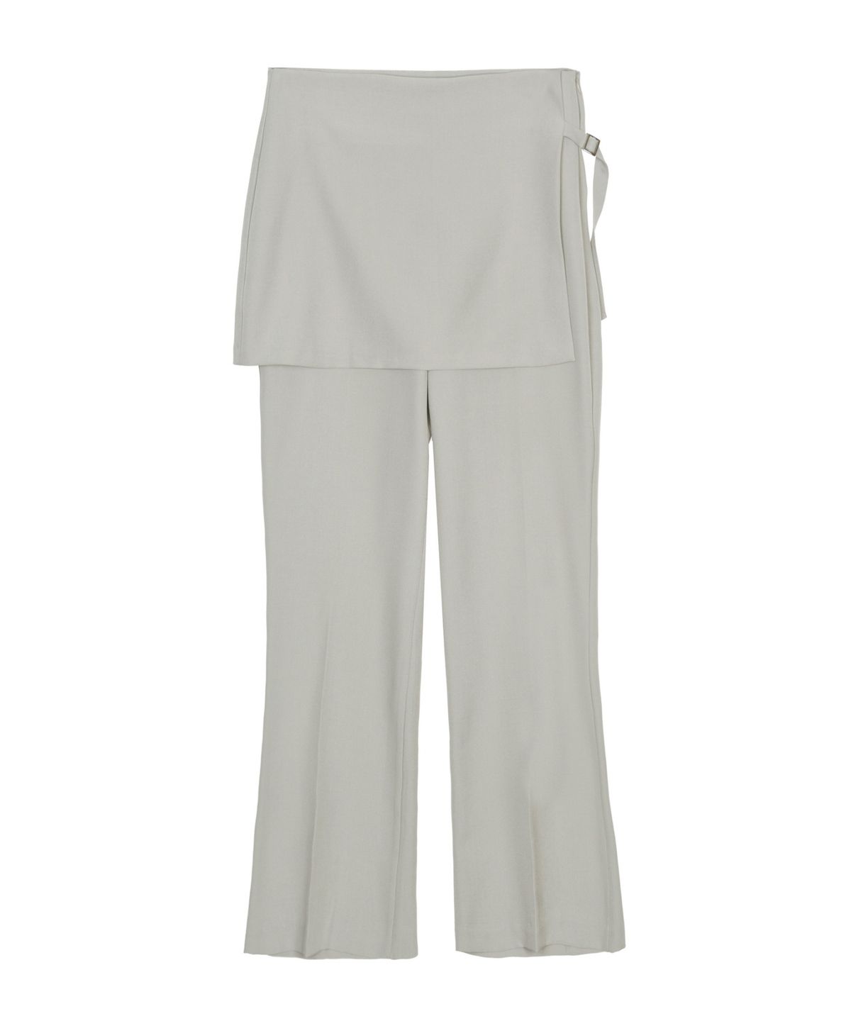 닉앤니콜(NICK&NICOLE) BOOTCUT LAYERED PANTSKIRT_BEIGE