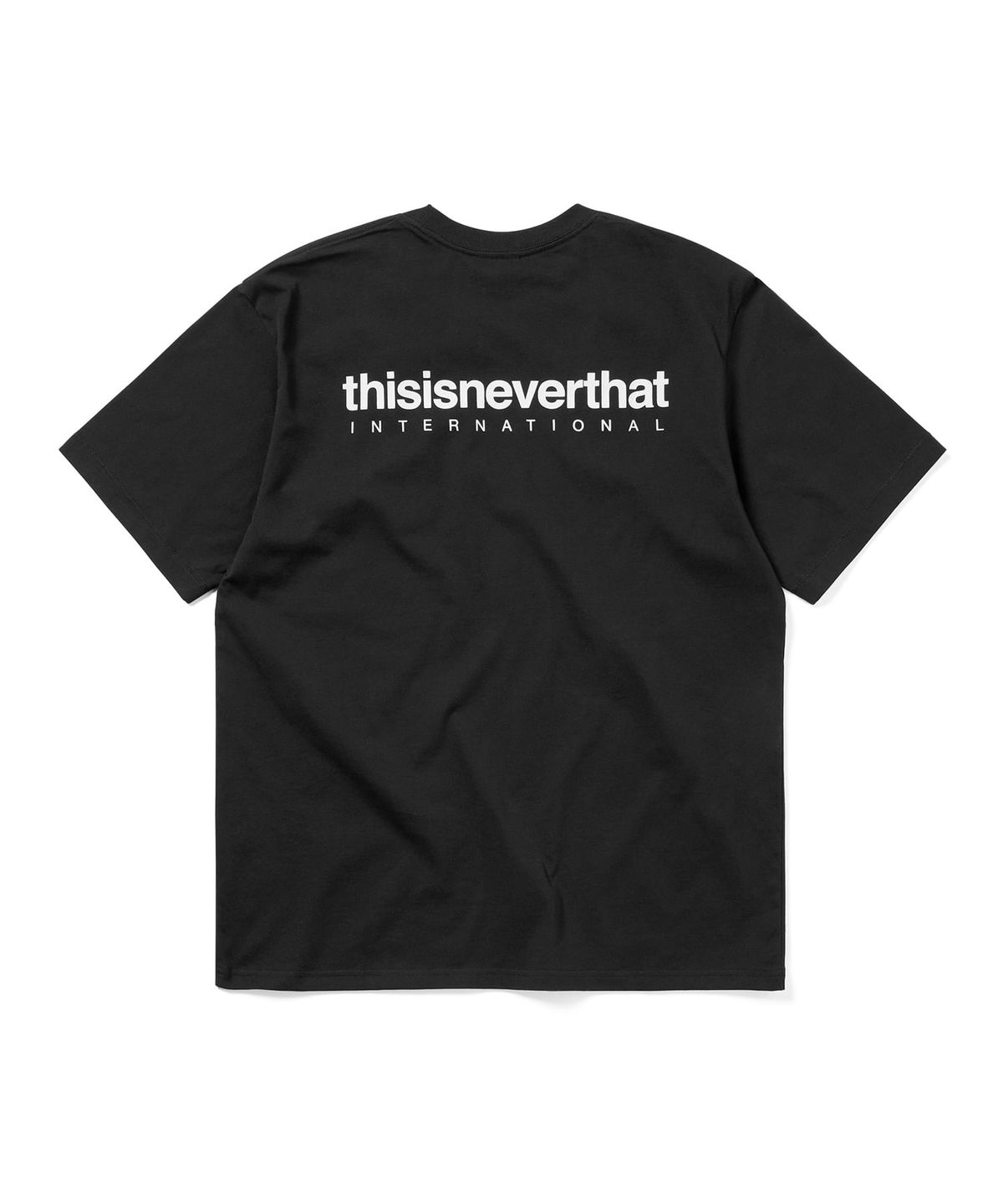 디스이즈네버댓(THISISNEVERTHAT) (SS25) INTL. Logo Tee Black