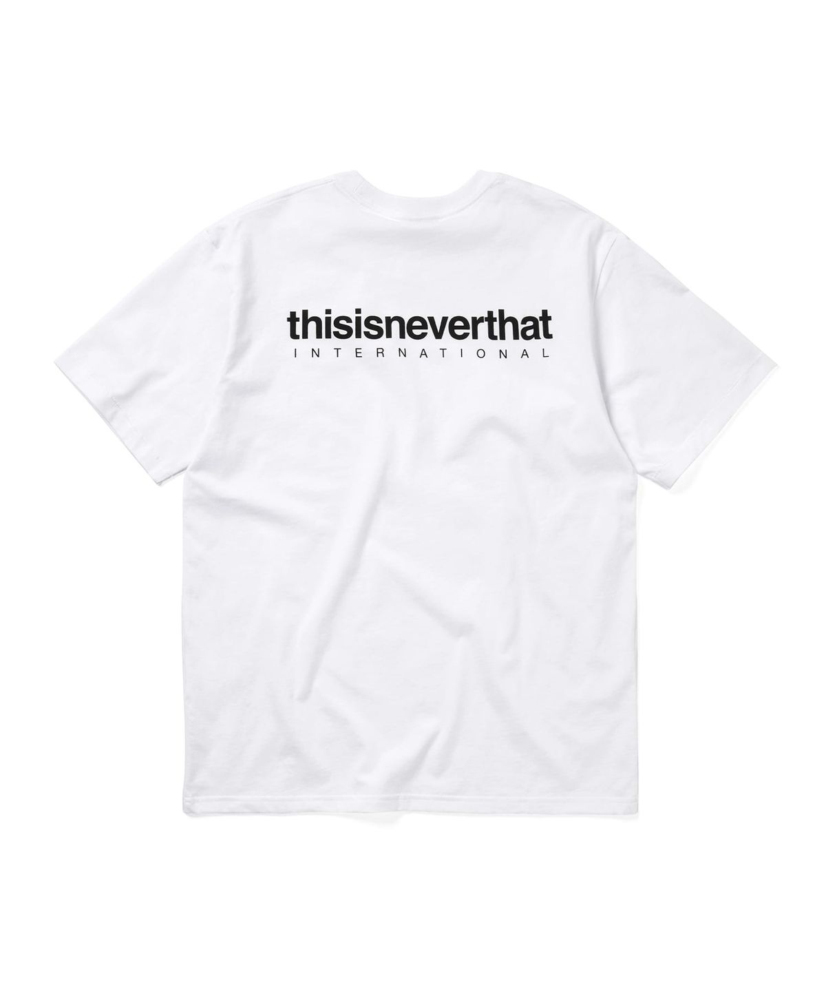 디스이즈네버댓(THISISNEVERTHAT) (SS25) INTL. Logo Tee White