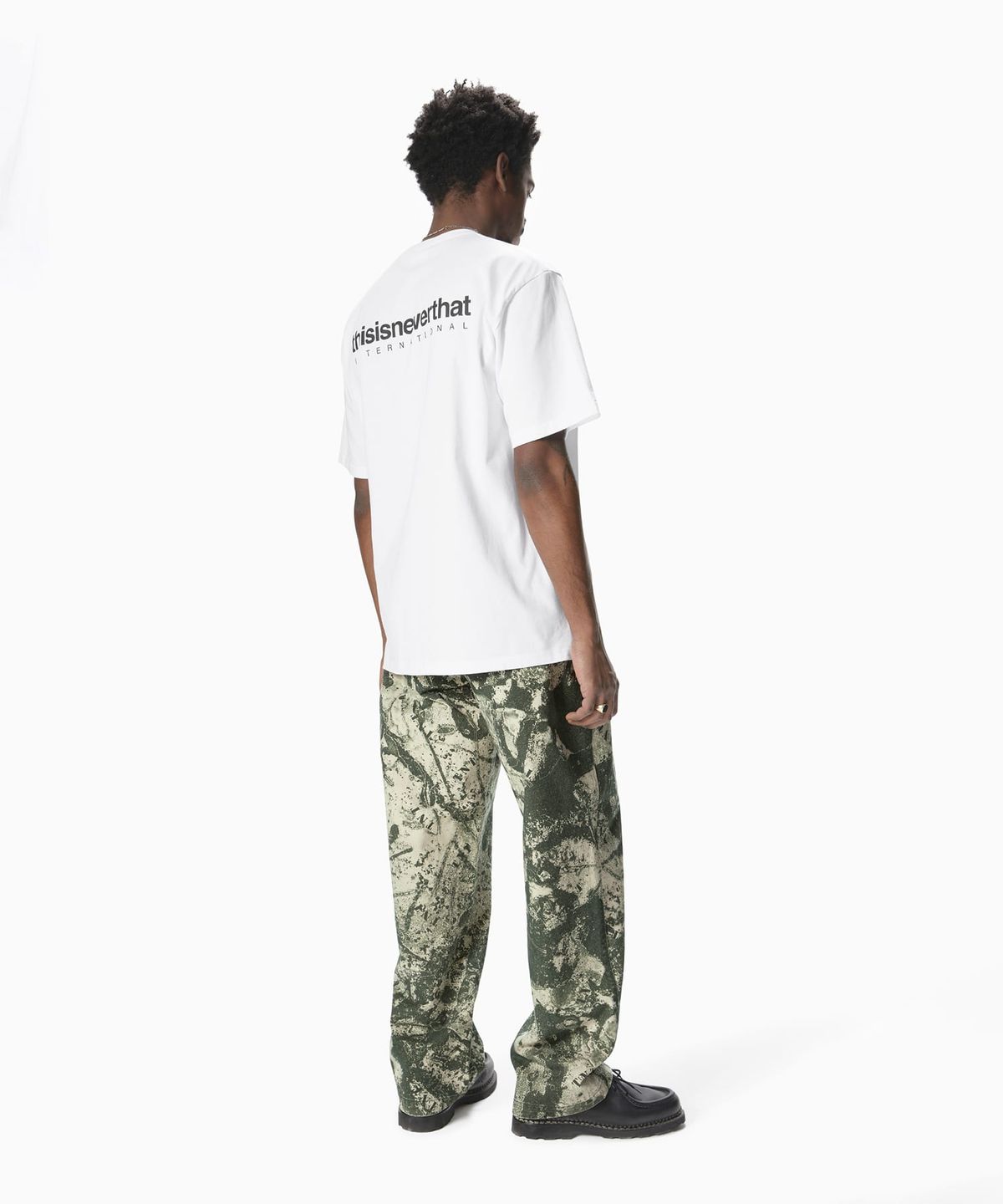 디스이즈네버댓(THISISNEVERTHAT) (SS25) INTL. Logo Tee White