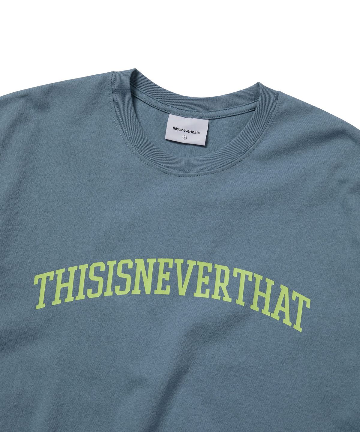 디스이즈네버댓(THISISNEVERTHAT) Arch-Logo Tee Slate