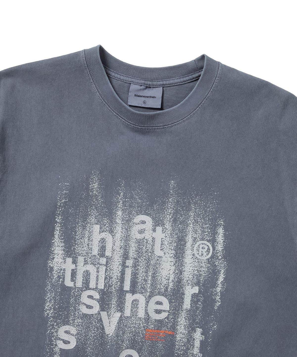 디스이즈네버댓(THISISNEVERTHAT) Brushed Paint Tee Ink