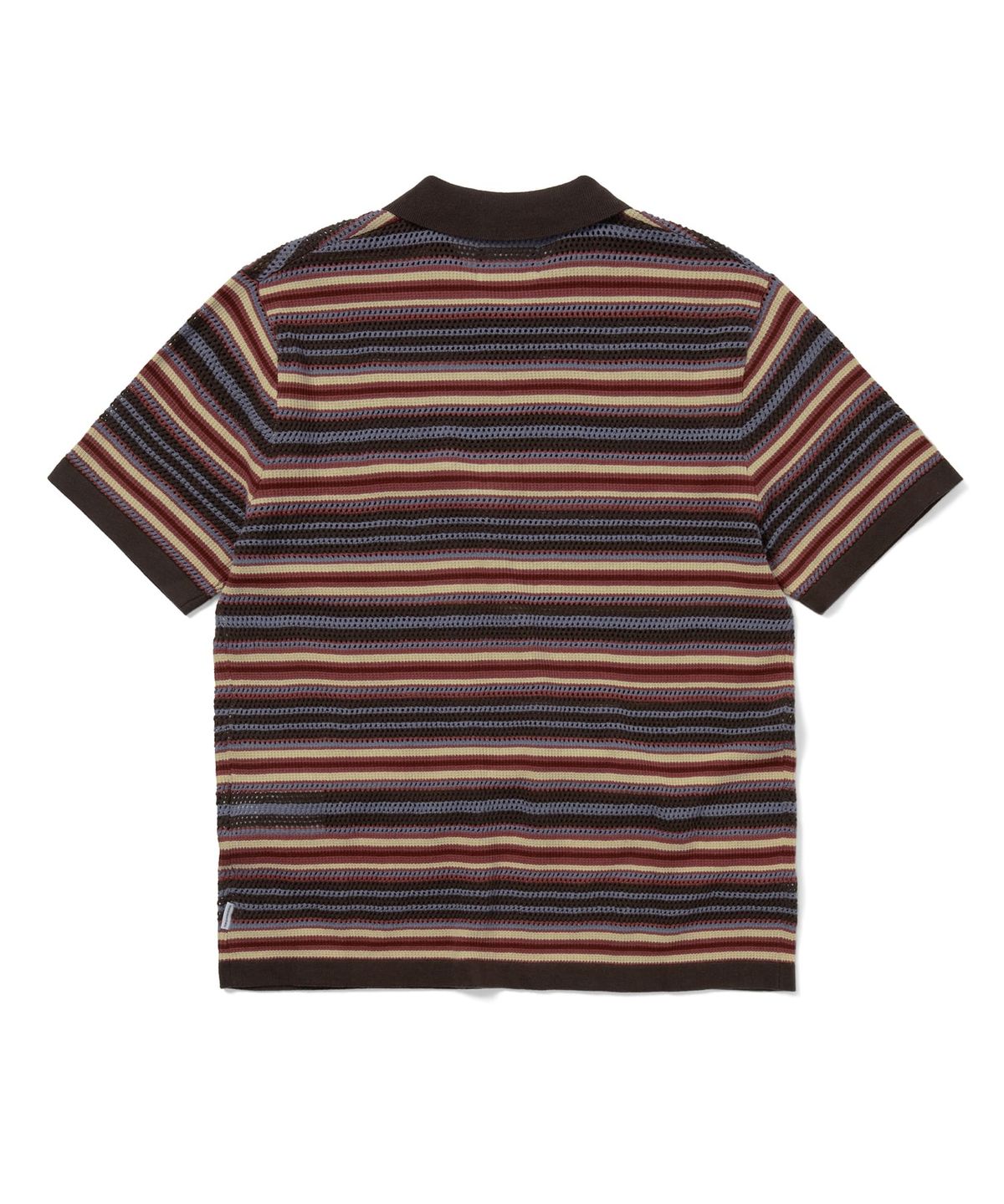 디스이즈네버댓(THISISNEVERTHAT) Striped S/S Knit Polo Red