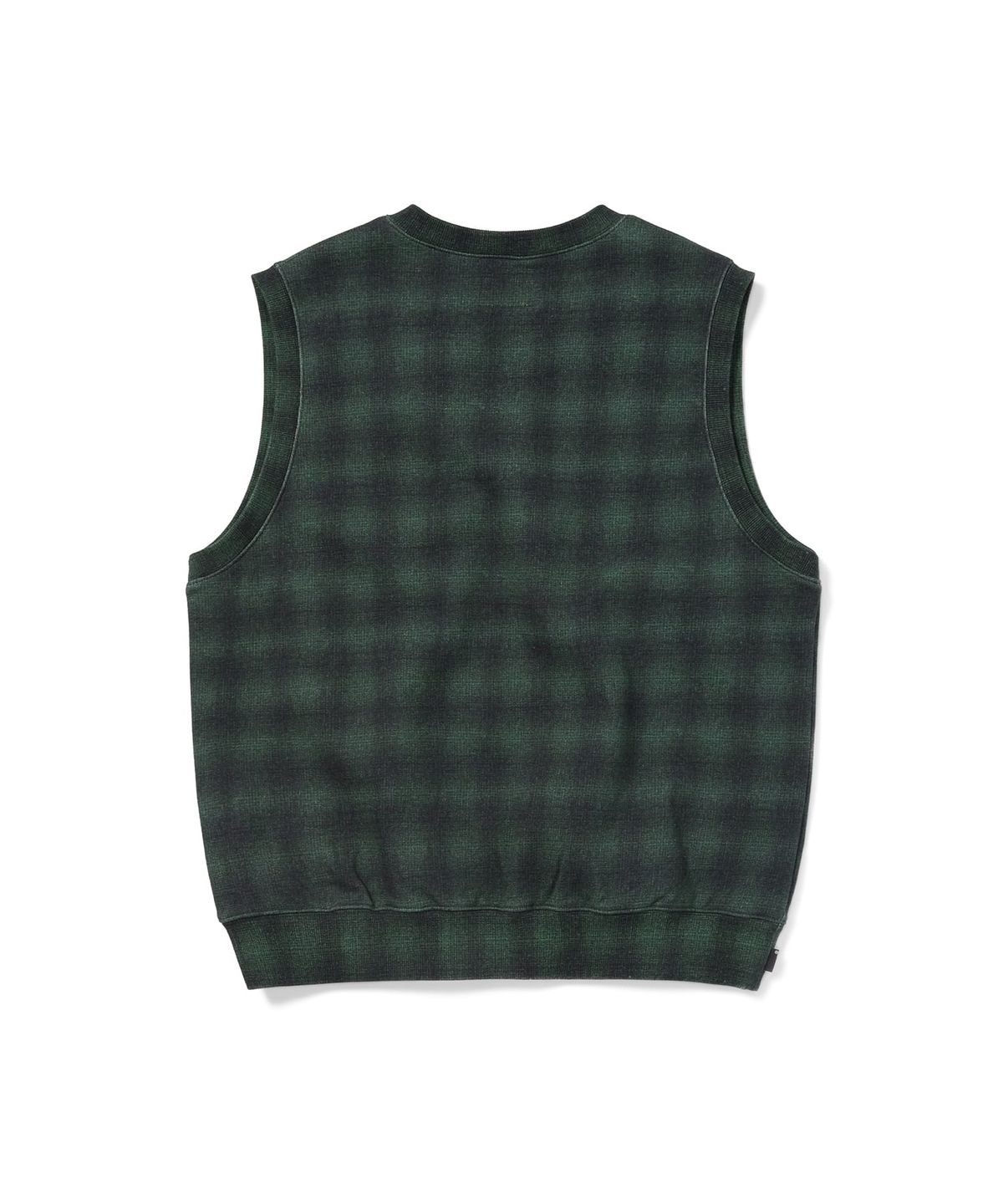 디스이즈네버댓(THISISNEVERTHAT) T.N.T. Classic HDP V Neck Vest Shadow Plaid