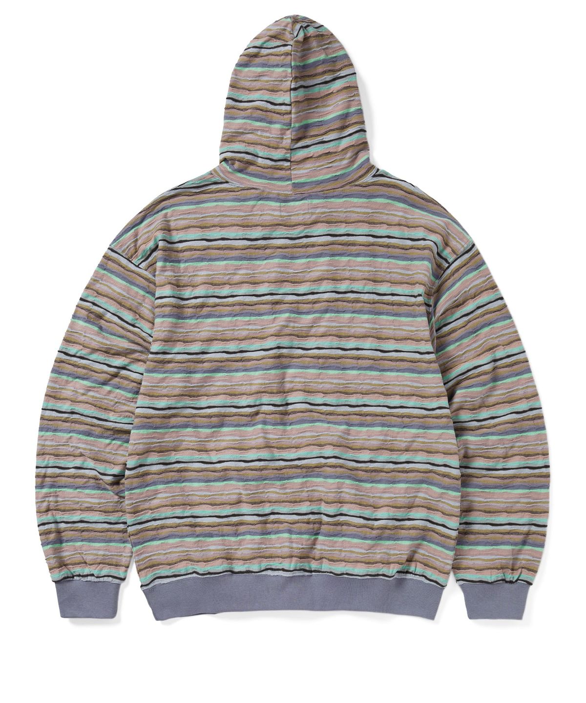 디스이즈네버댓(THISISNEVERTHAT) Wave Jacquard Hoodie Pale Peach