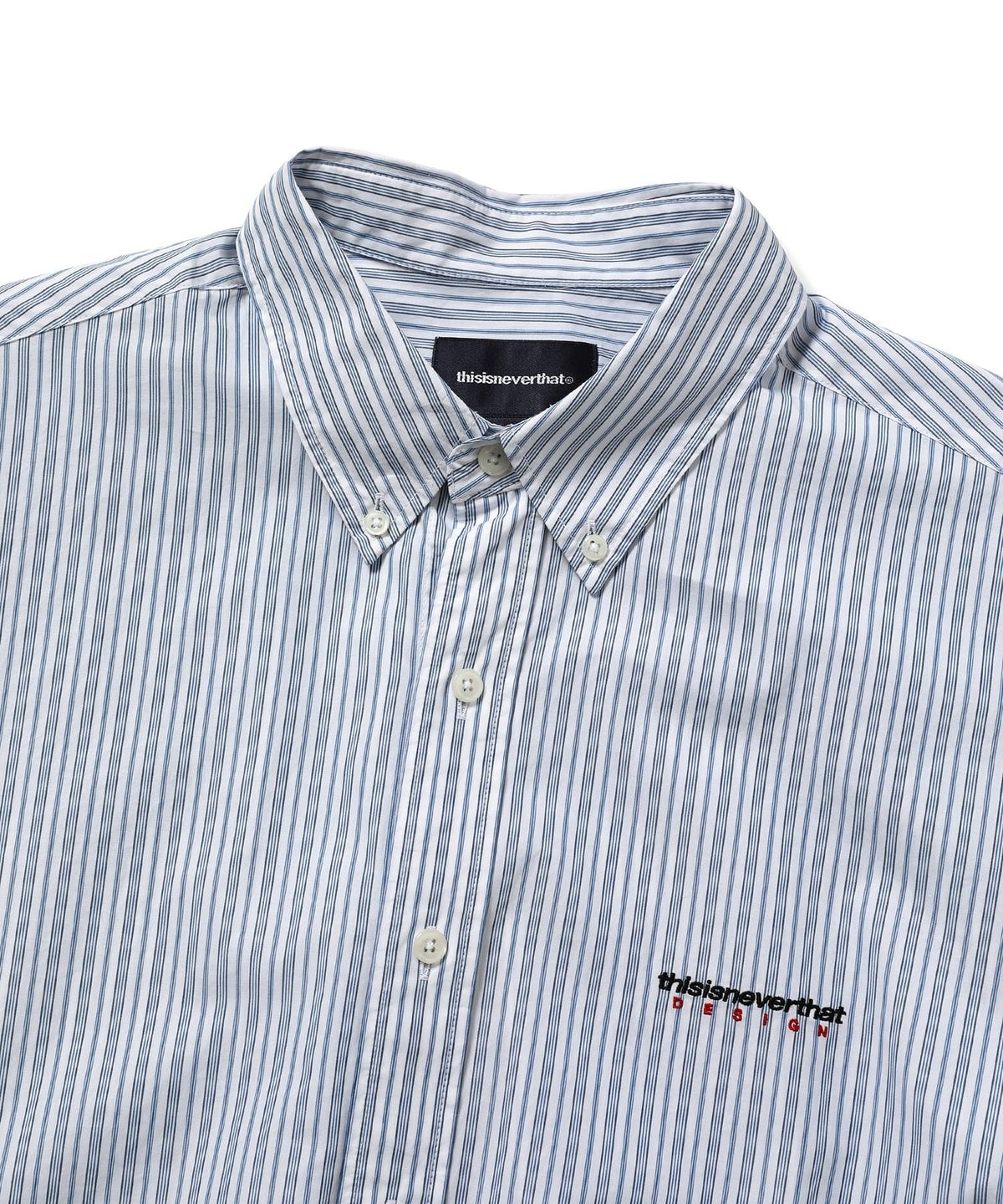 디스이즈네버댓(THISISNEVERTHAT) (SS25) DSN Striped Shirt White