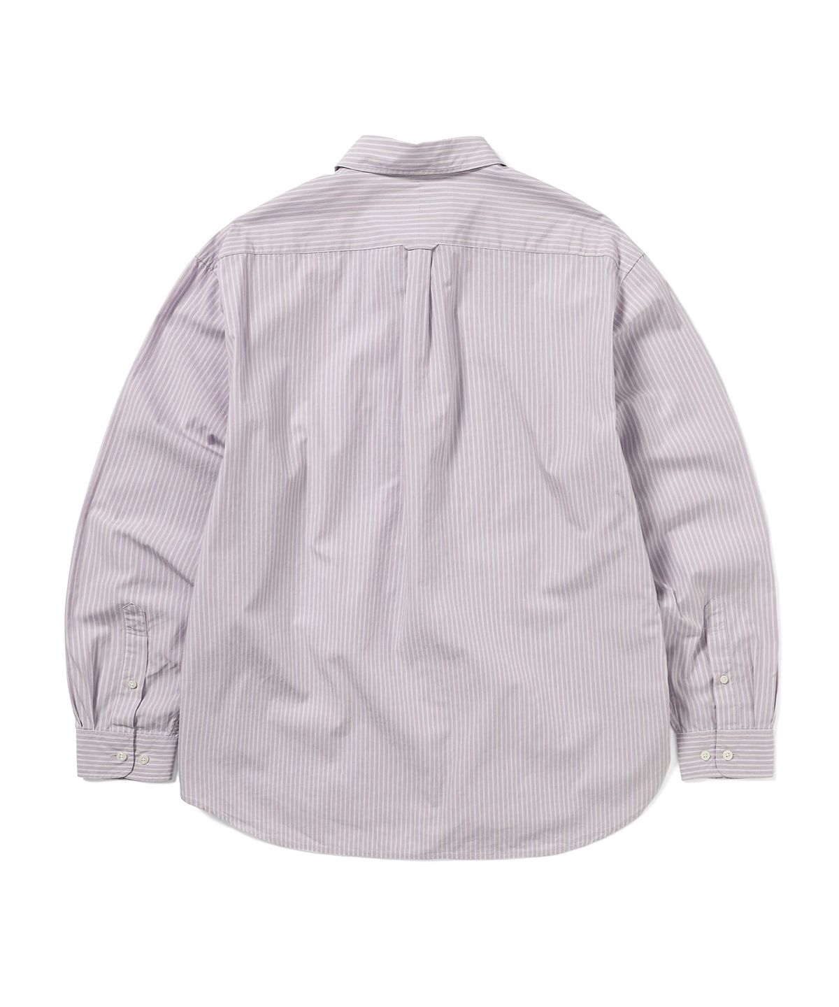 디스이즈네버댓(THISISNEVERTHAT) DSN Striped Shirt Lilac