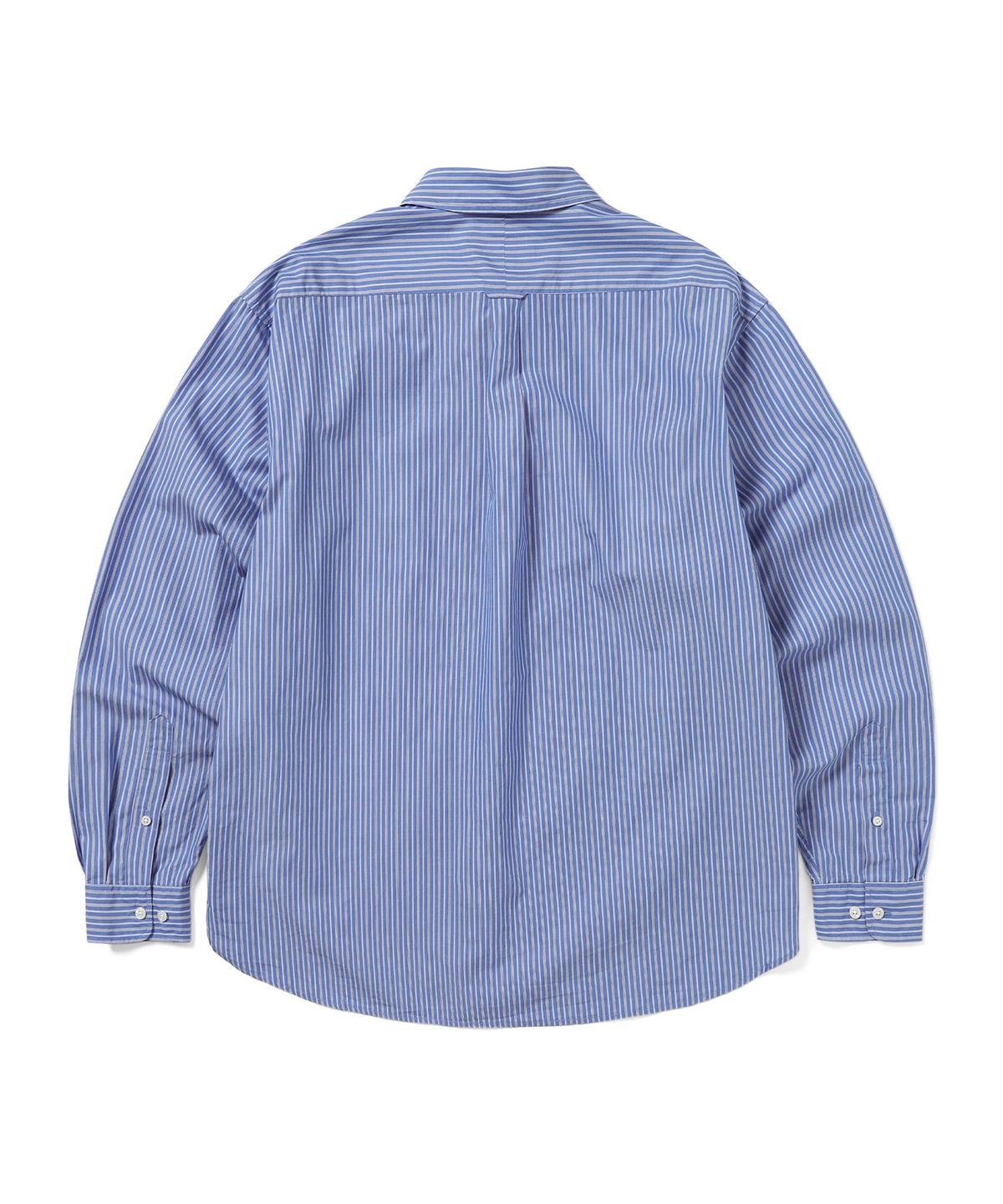 디스이즈네버댓(THISISNEVERTHAT) DSN Striped Shirt Blue