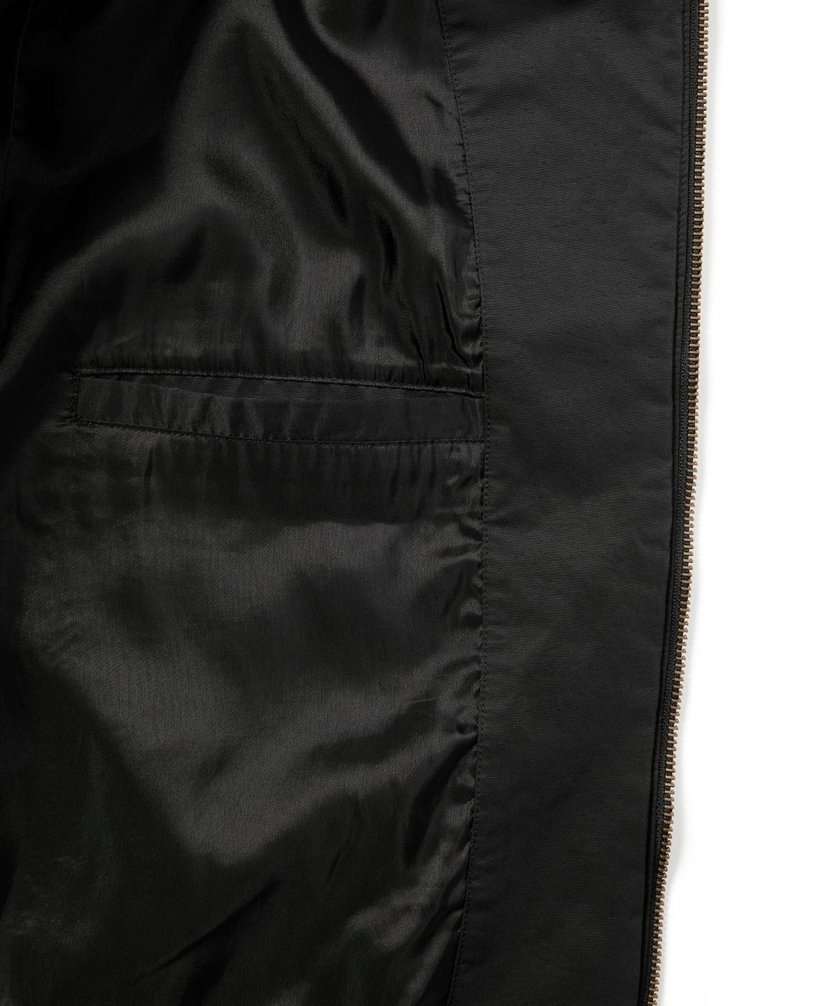디스이즈네버댓(THISISNEVERTHAT) Faded Stadium Jacket Black