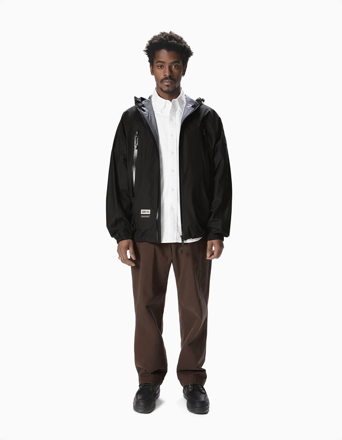 디스이즈네버댓(THISISNEVERTHAT) GORE-TEX 3L Lightweight Jacket Black