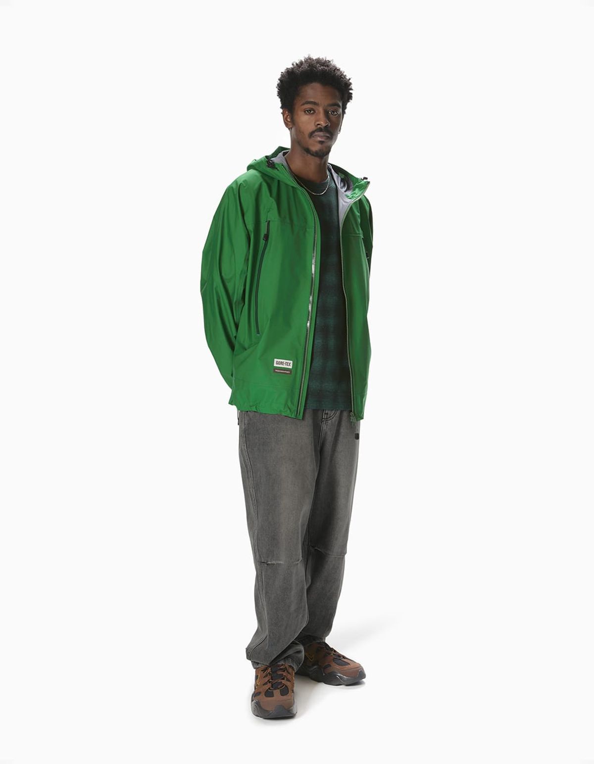 디스이즈네버댓(THISISNEVERTHAT) GORE-TEX 3L Lightweight Jacket Light Green