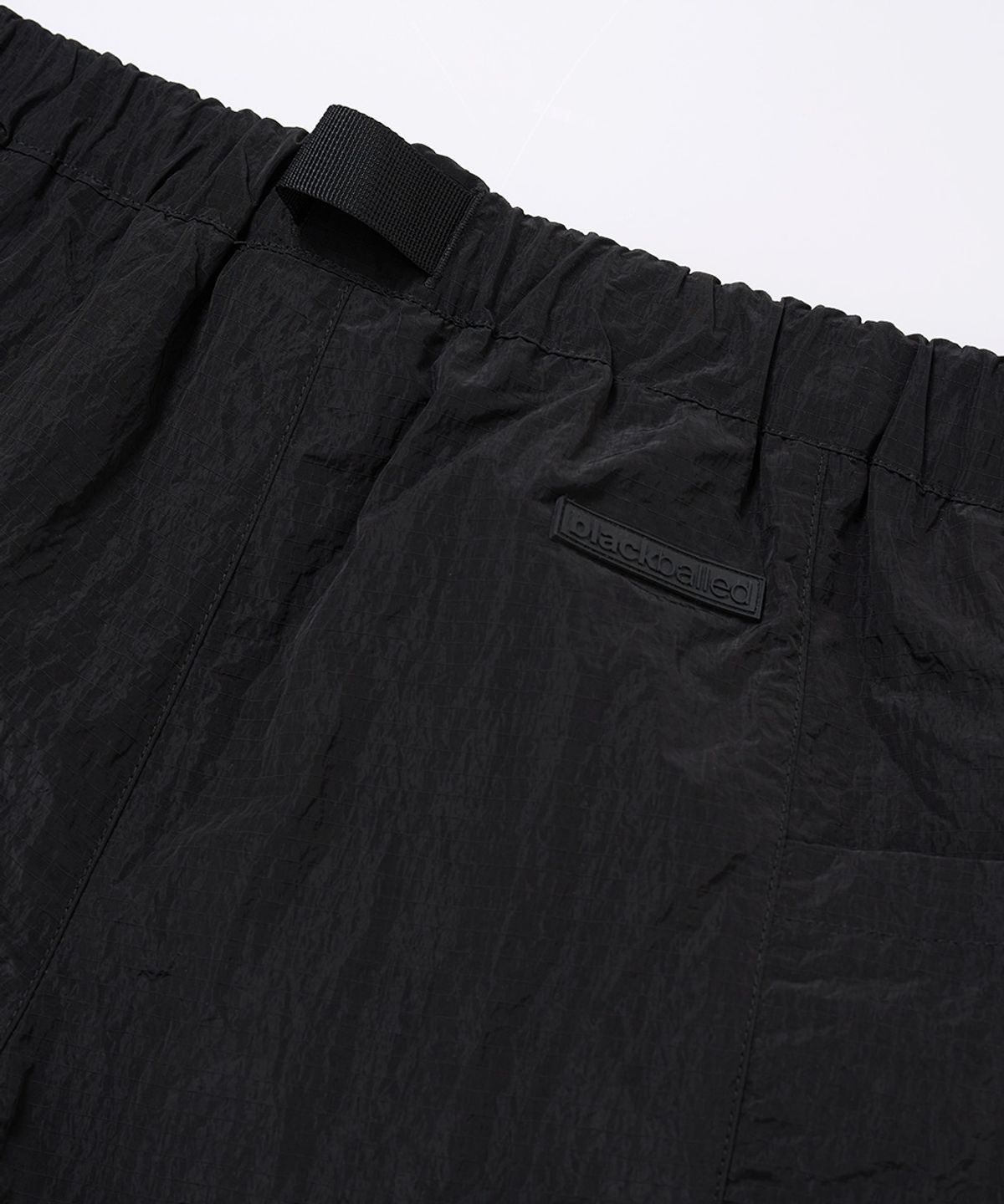 블랙볼드(BLACKBALLED) bbg 카고 숏팬츠 BLACK