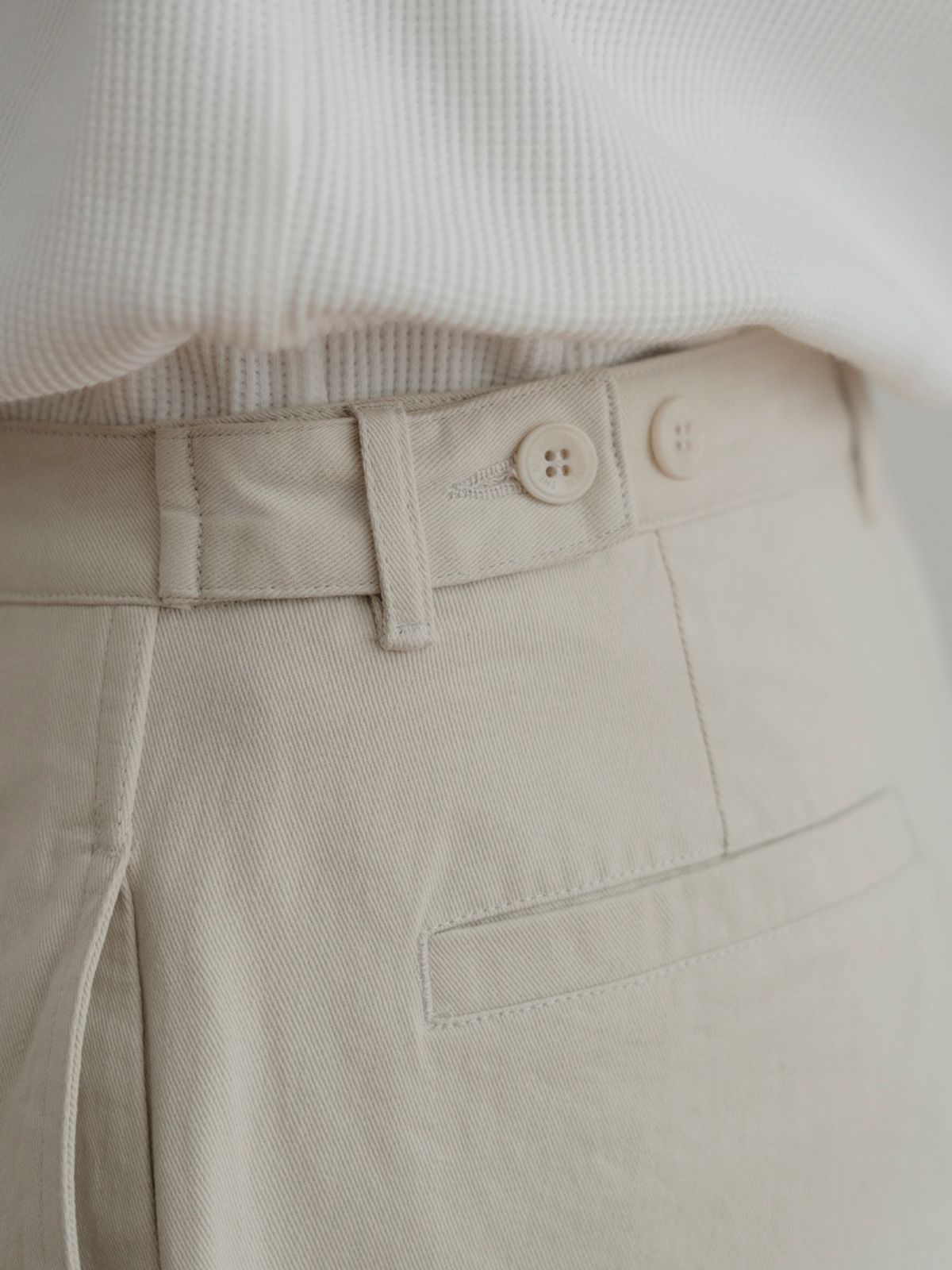 더미튼(THEMITTEN) Slug cotton pants (ecru)