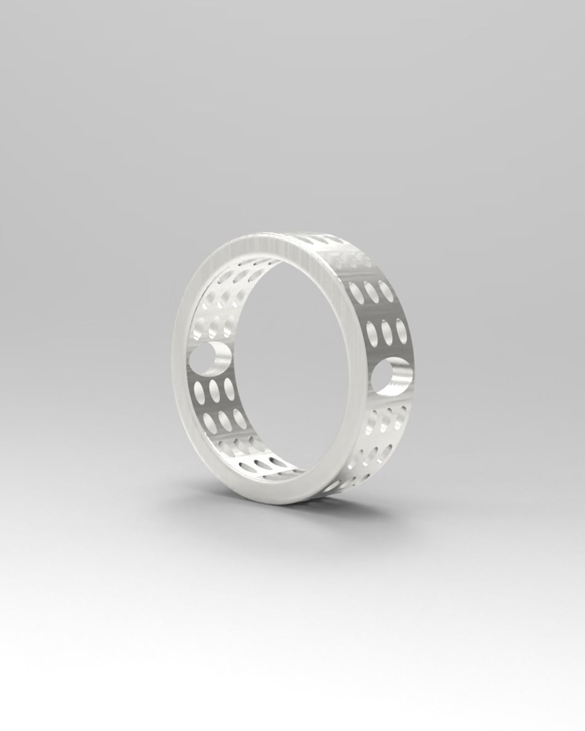 르네오브제(RENEOBJET) WIN  CIRCLE RING NECKLACE SET [STERLING SILVER]반지 포인트 925 목걸이 세트