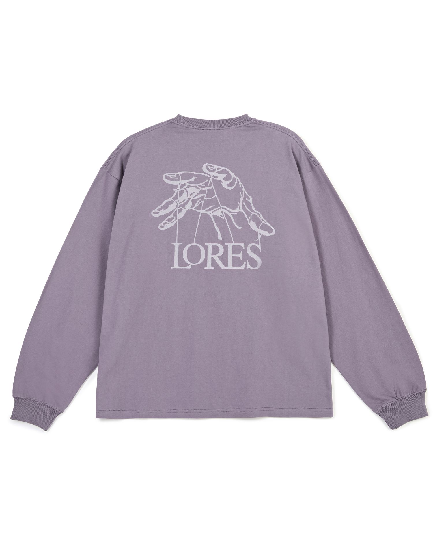 ★LORES★ Puppet Logo L/S Tee Purple MUSINSA | LORES Puppet Logo L/S Tee - Purple