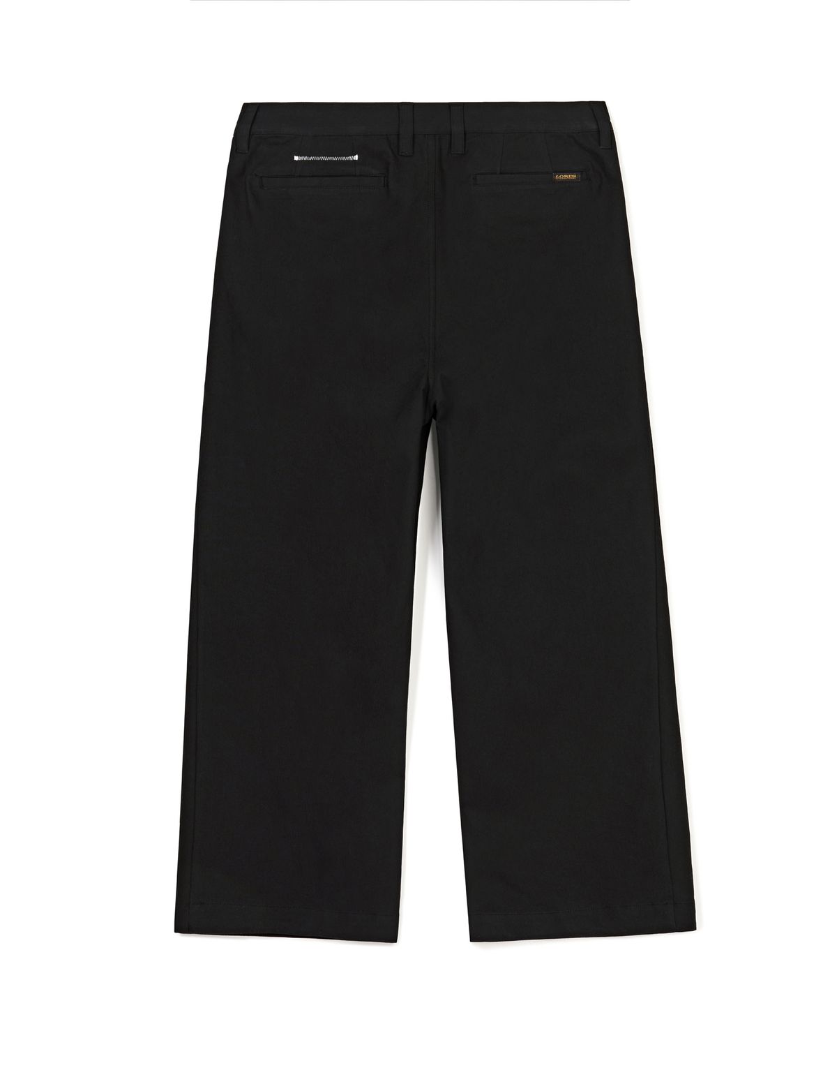 로어즈(LORES) Stripe Relaxed Pant - Black