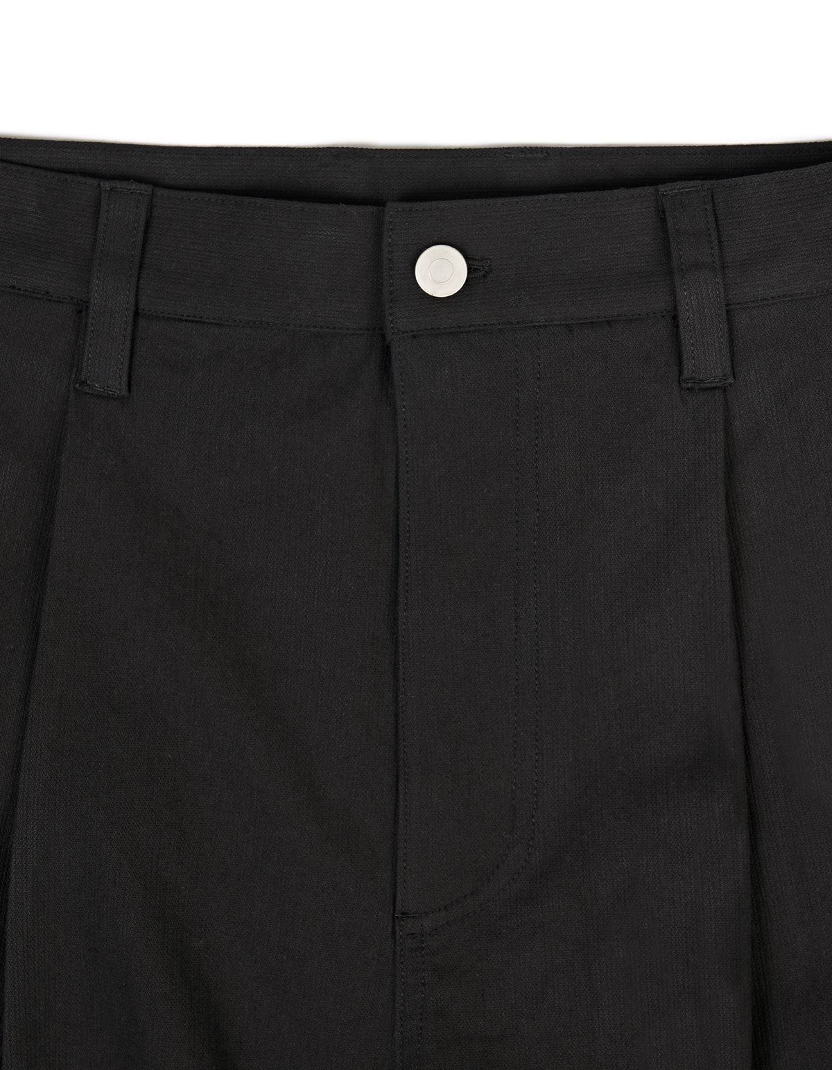 로어즈(LORES) Stripe Relaxed Pant - Black