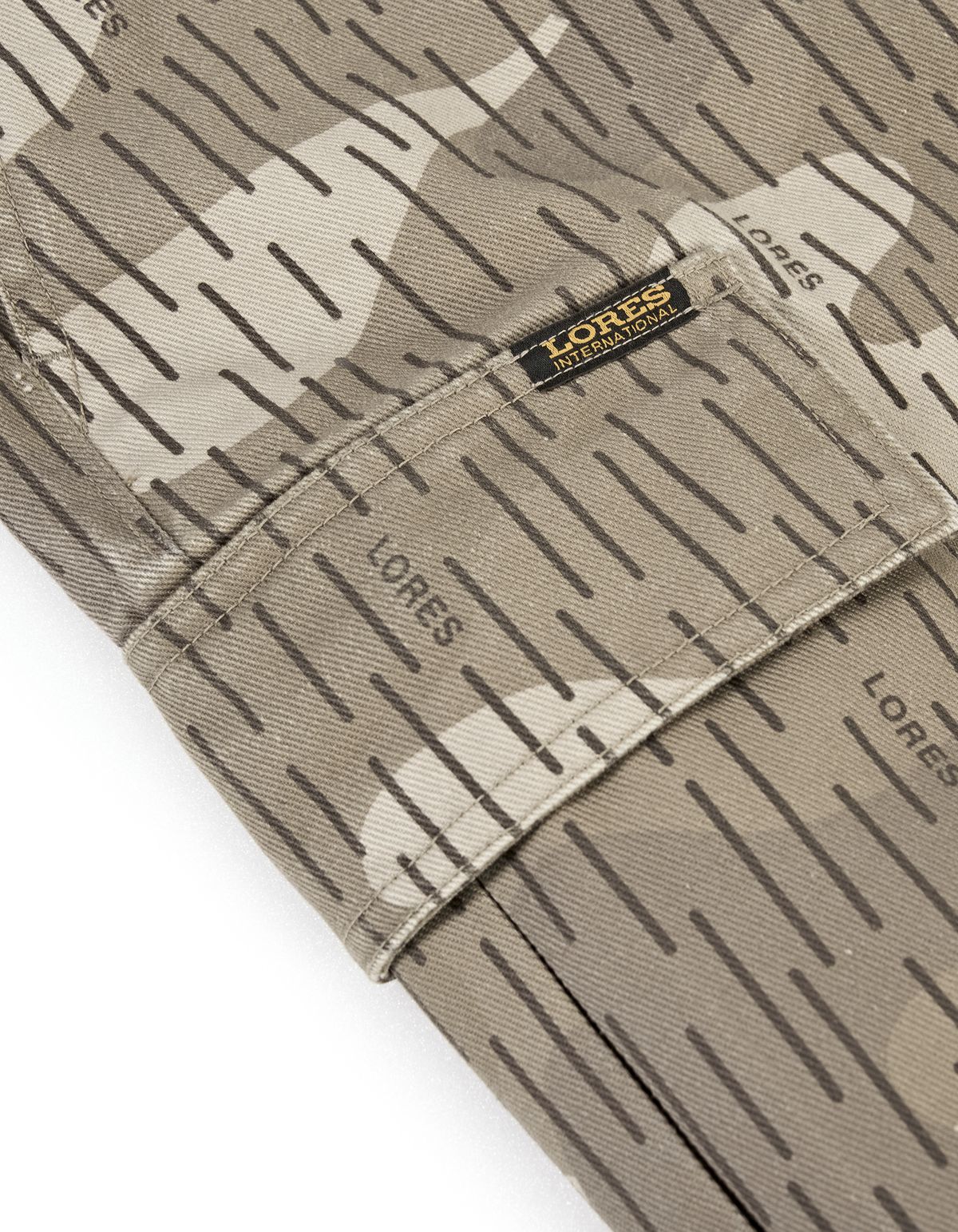 로어즈(LORES) Cotton Cargo Pant - Rain Camo