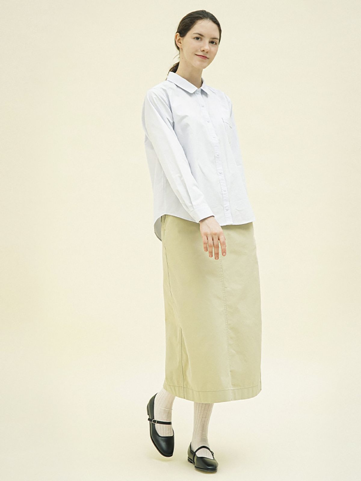 치키타(CHIQUITA) [25봄] 치노 스커트 베이지 251403SBE