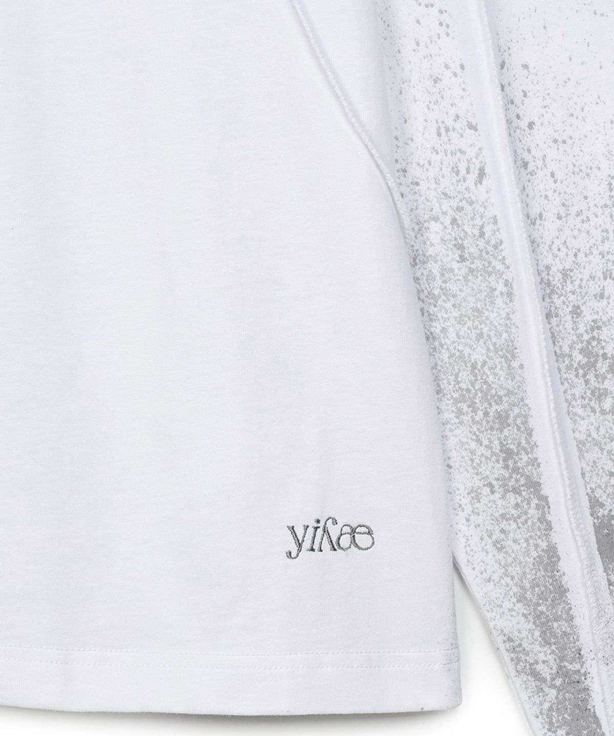 이예(YIYAE) Washed Spiral Seam Long Sleeve White