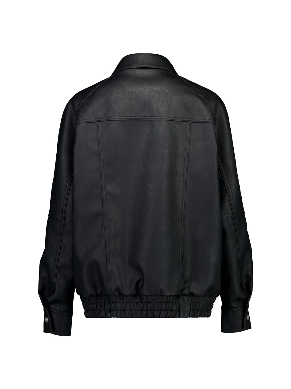 ★ SETUP-EXE★ STUDDED BOMBER JACKET BLACK 25SPRING001EXE OUTWEAR - setup.exe