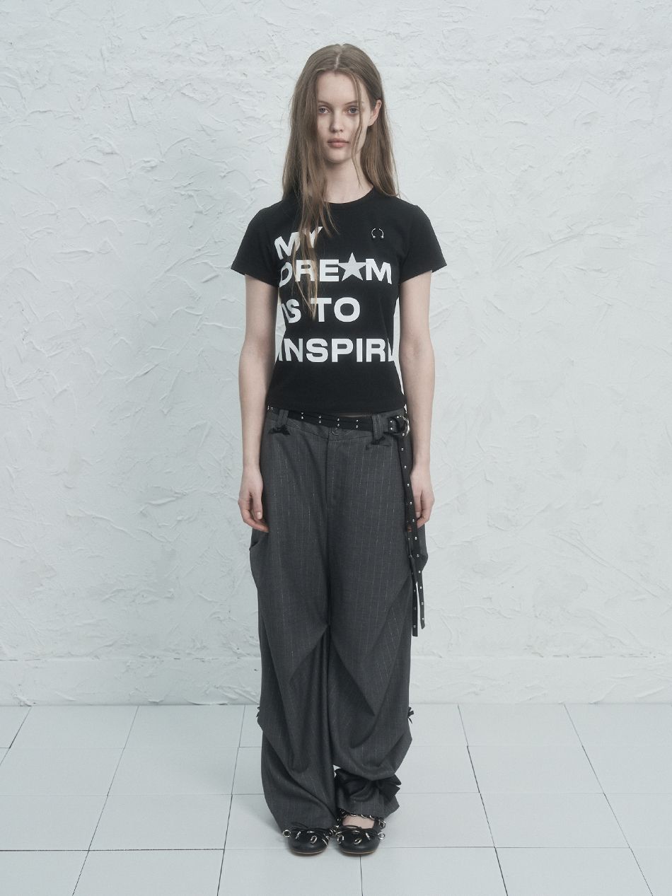 MUSINSA公式 | SETUPEXE DREAM PIERCING TOP / BLACK