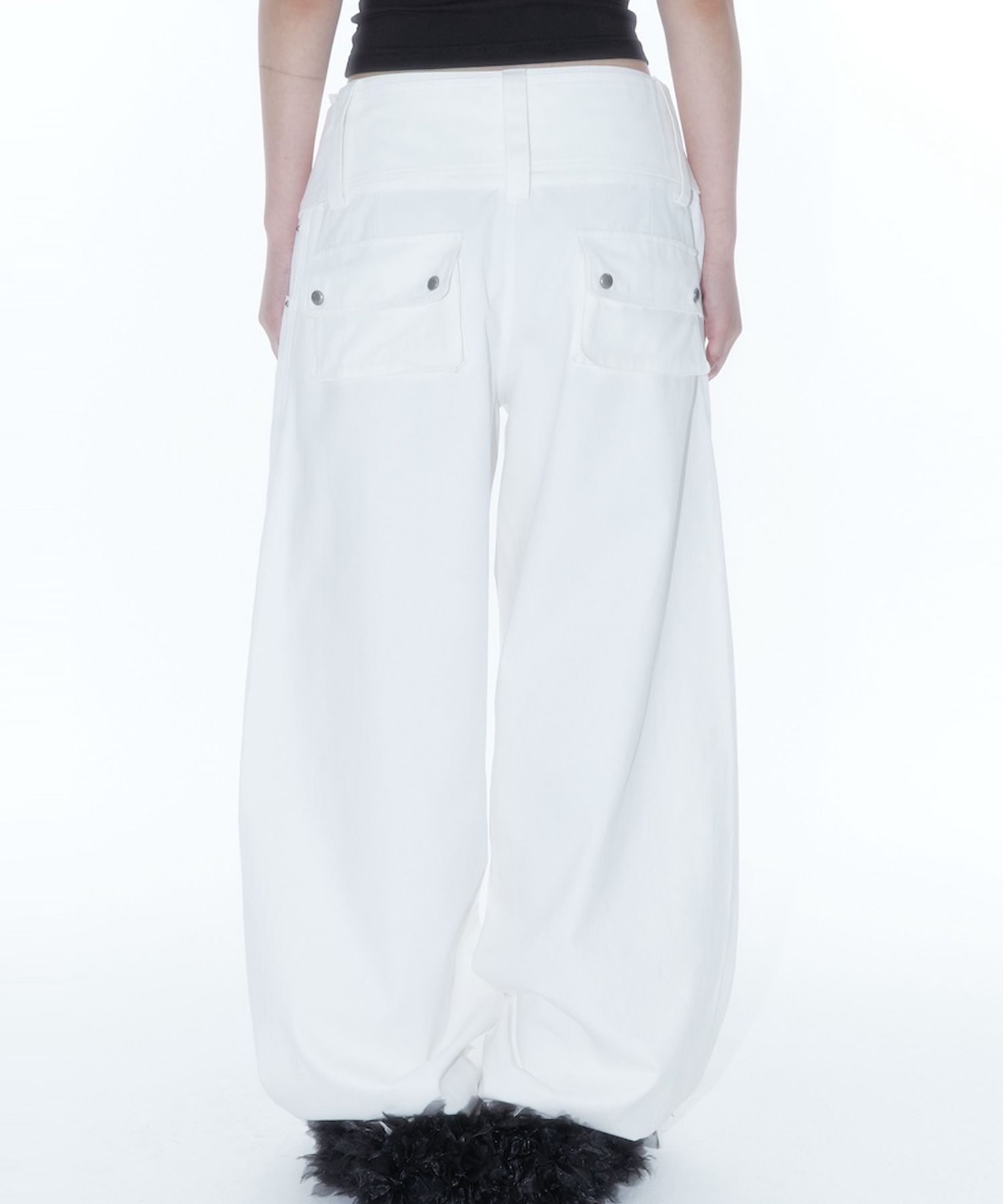 【Kashiko】Belt Rivet Oval Pants 3Colors MUSINSA | KASHIKO Belt Rivet Oval Pants Camo