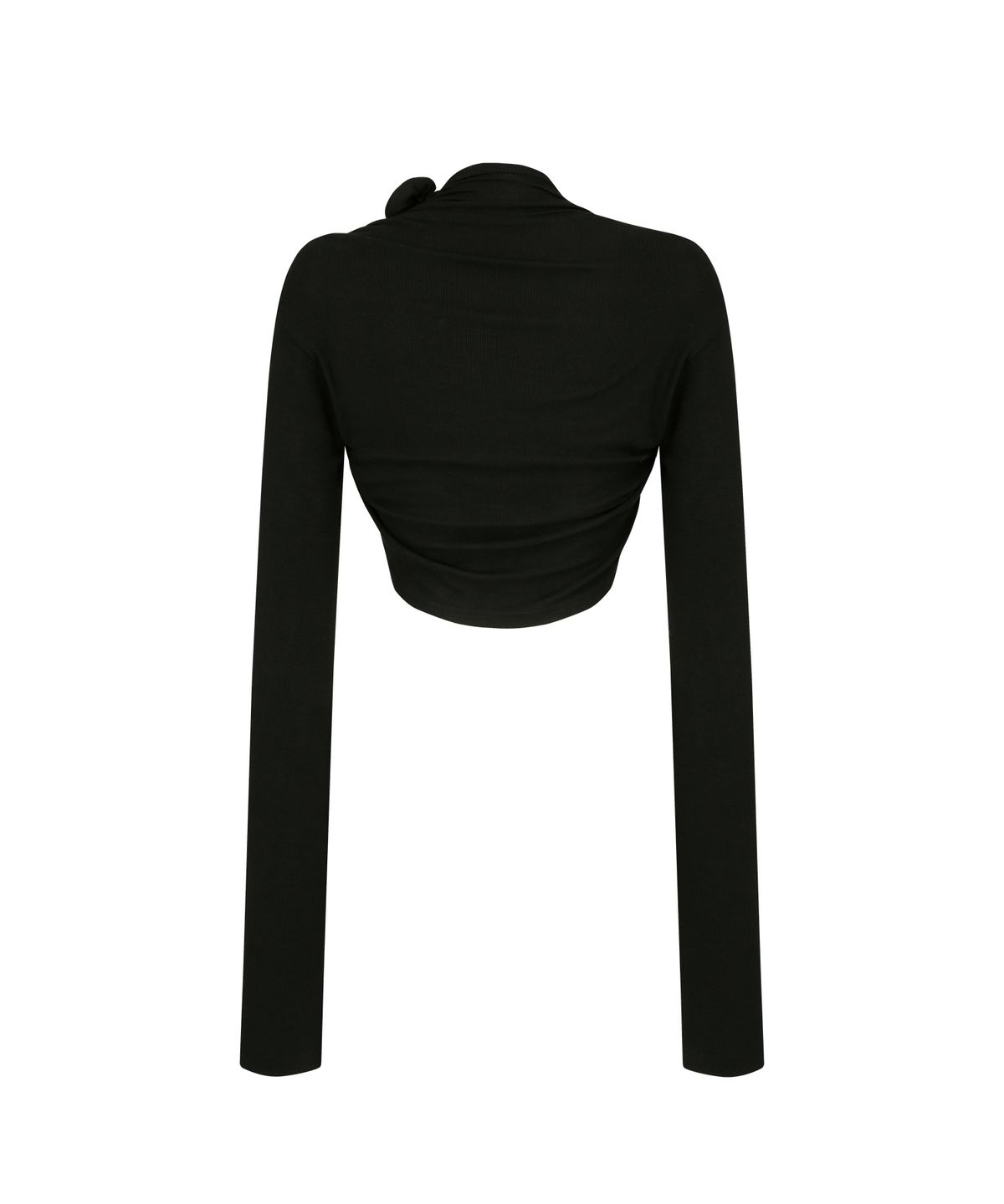 카시코(KASHIKO) Rose Bolero Cardigan Black