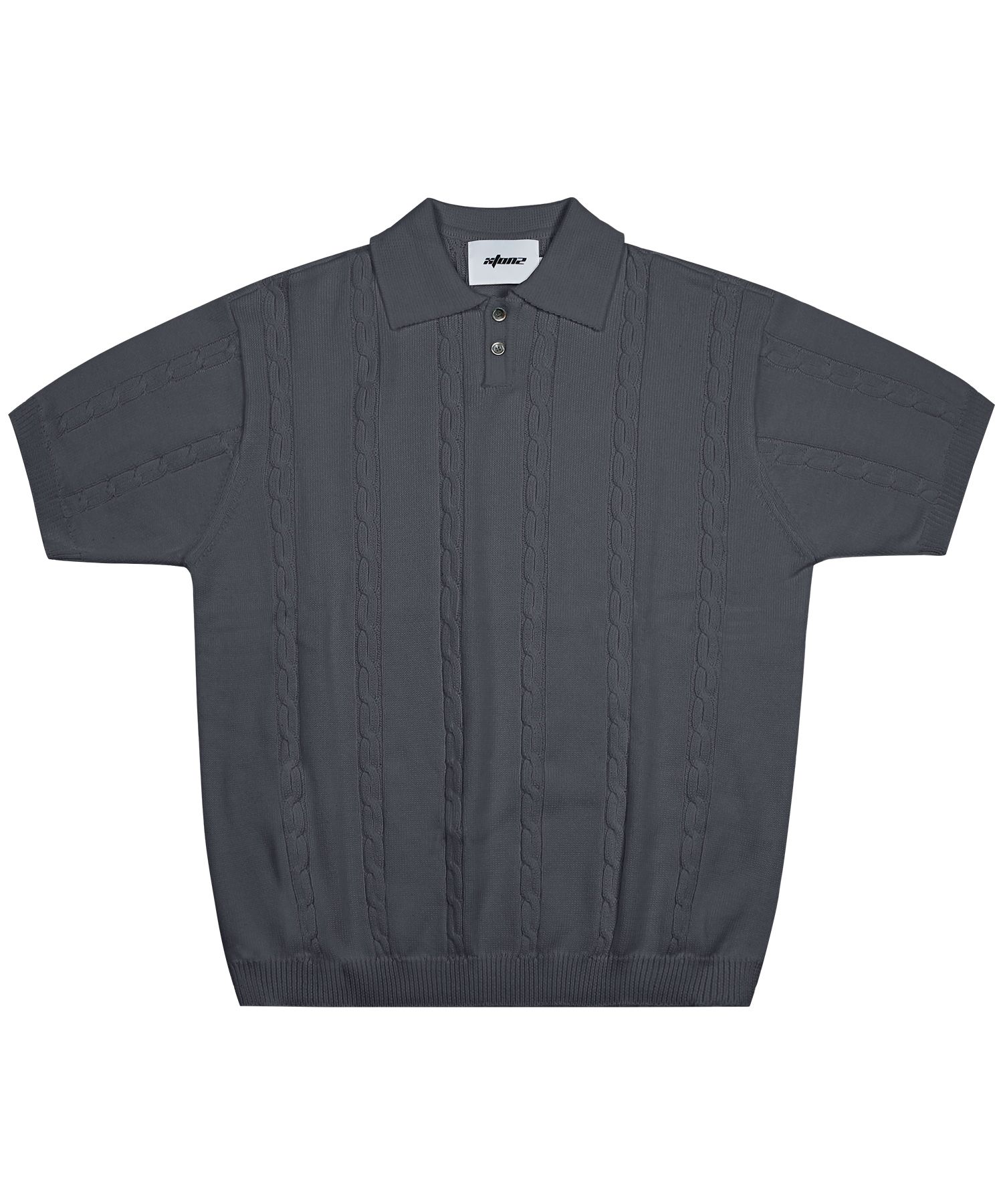 MUSINSA | XTONZ XTK016 Dapperdil Twisted Knit (CHARCOAL)