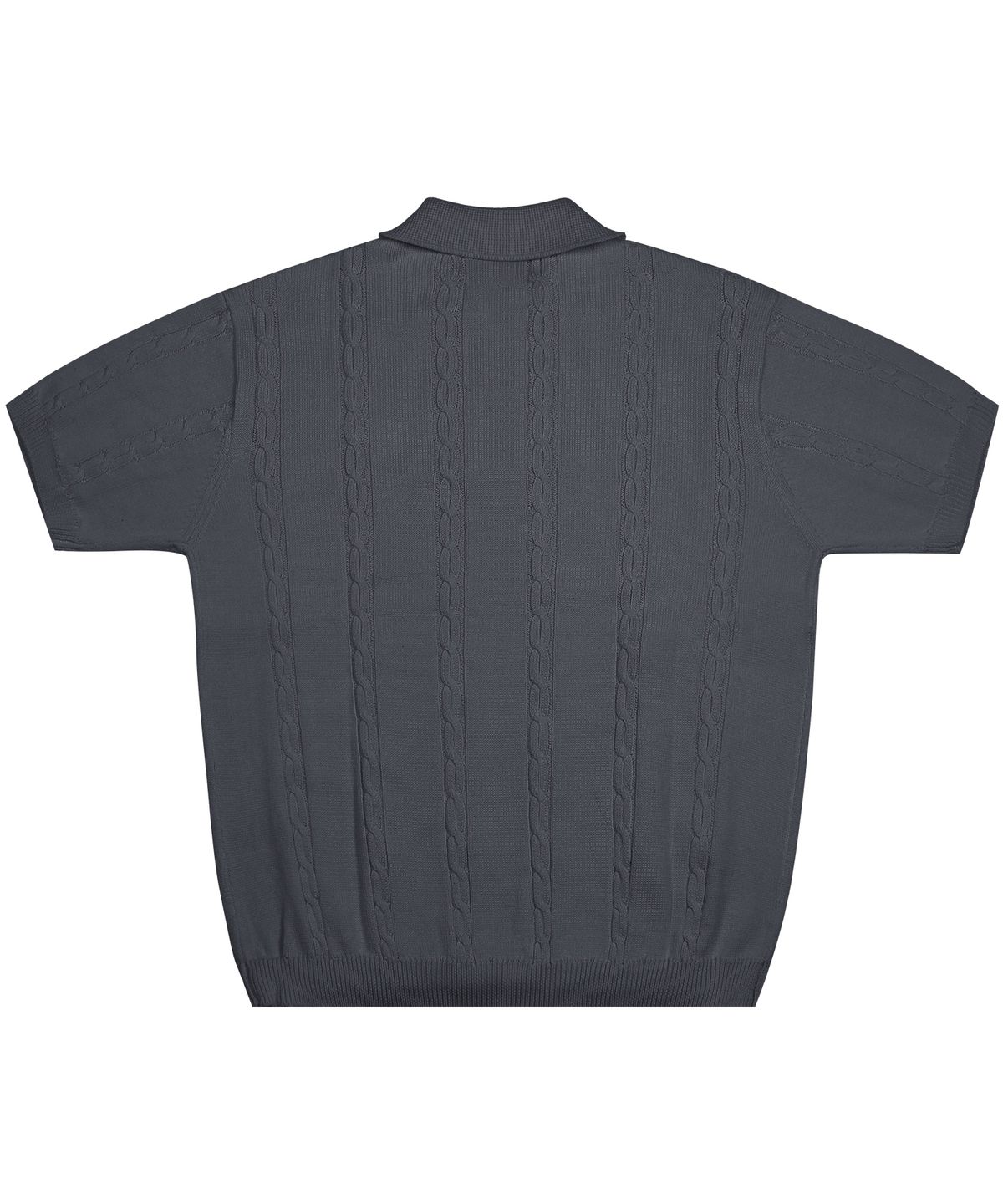 엑스톤즈(XTONZ) XTK016 대퍼딜 꽈배기 니트 (CHARCOAL)