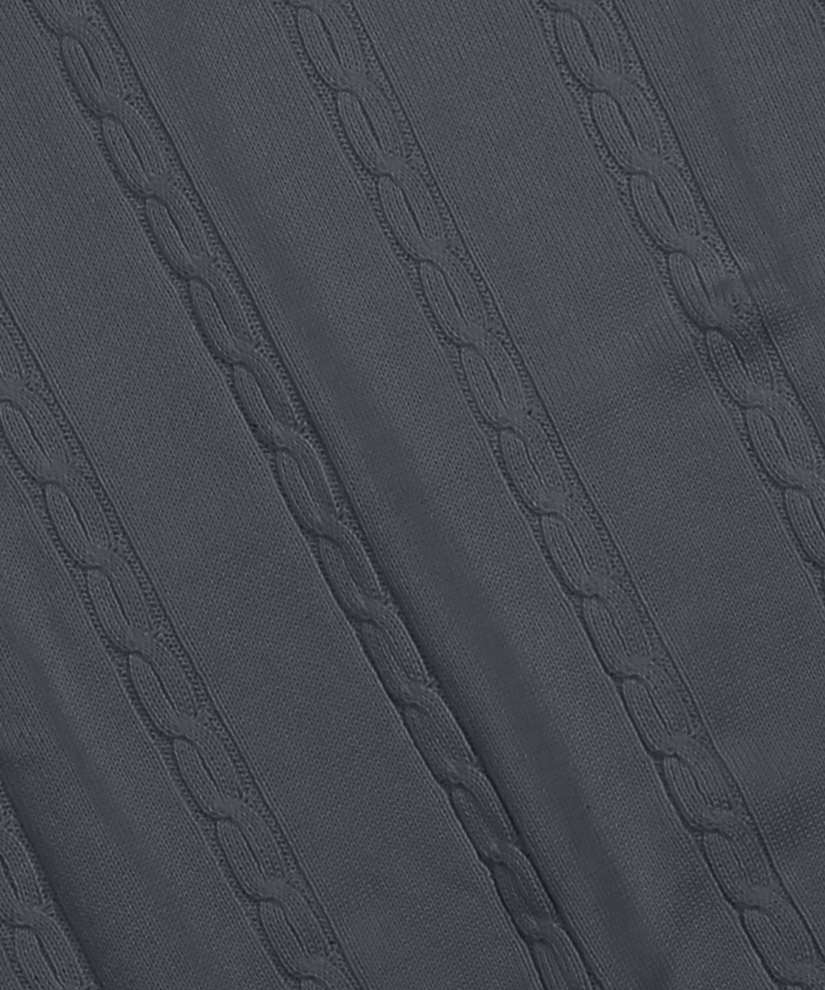 엑스톤즈(XTONZ) XTK016 대퍼딜 꽈배기 니트 (CHARCOAL)