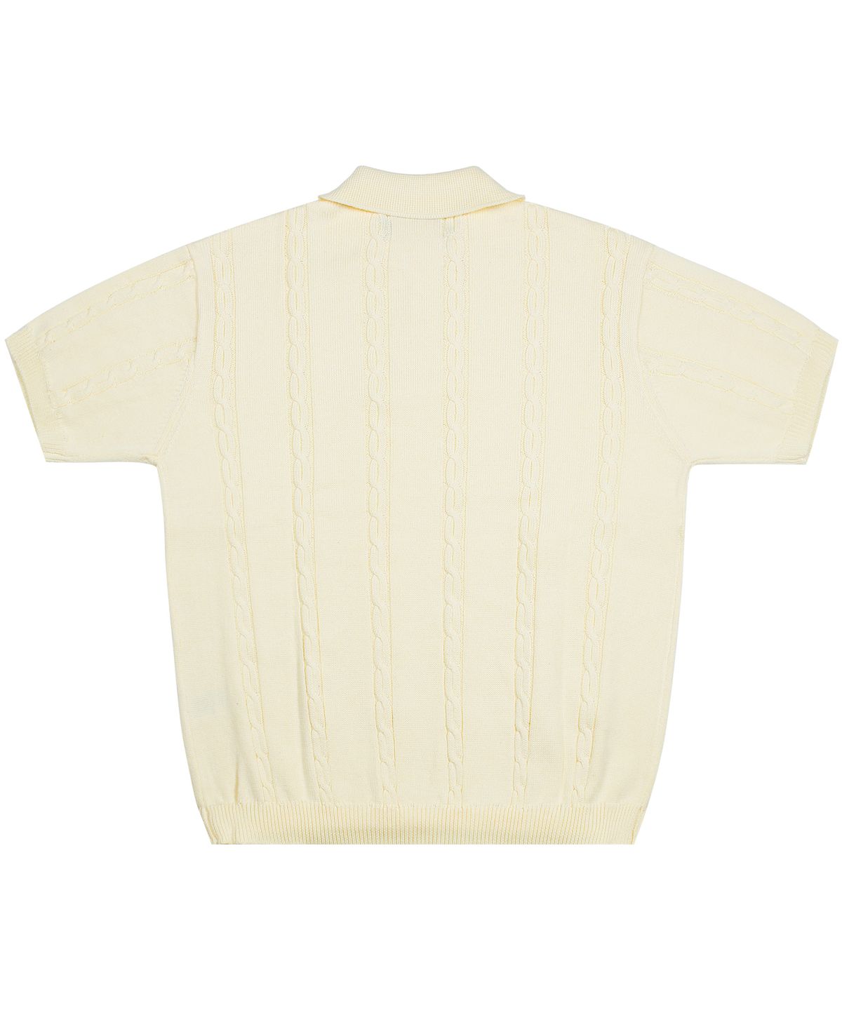엑스톤즈(XTONZ) XTK016 대퍼딜 꽈배기 니트 (CREAM)