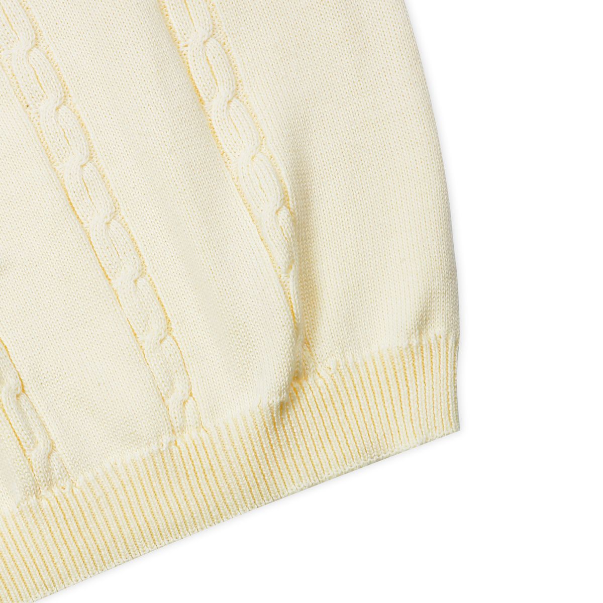 엑스톤즈(XTONZ) XTK016 대퍼딜 꽈배기 니트 (CREAM)