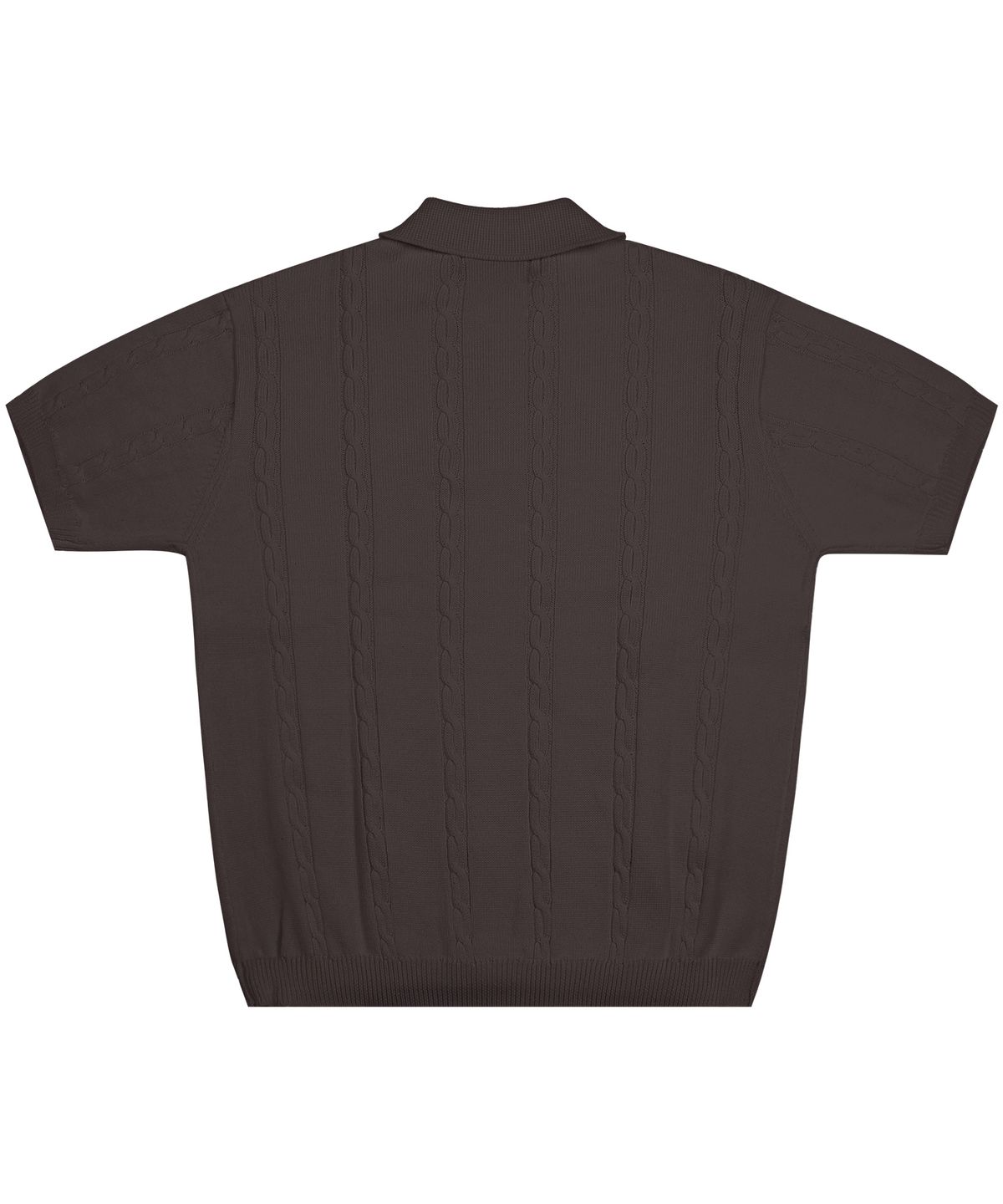 엑스톤즈(XTONZ) XTK016 대퍼딜 꽈배기 니트 (BROWN)