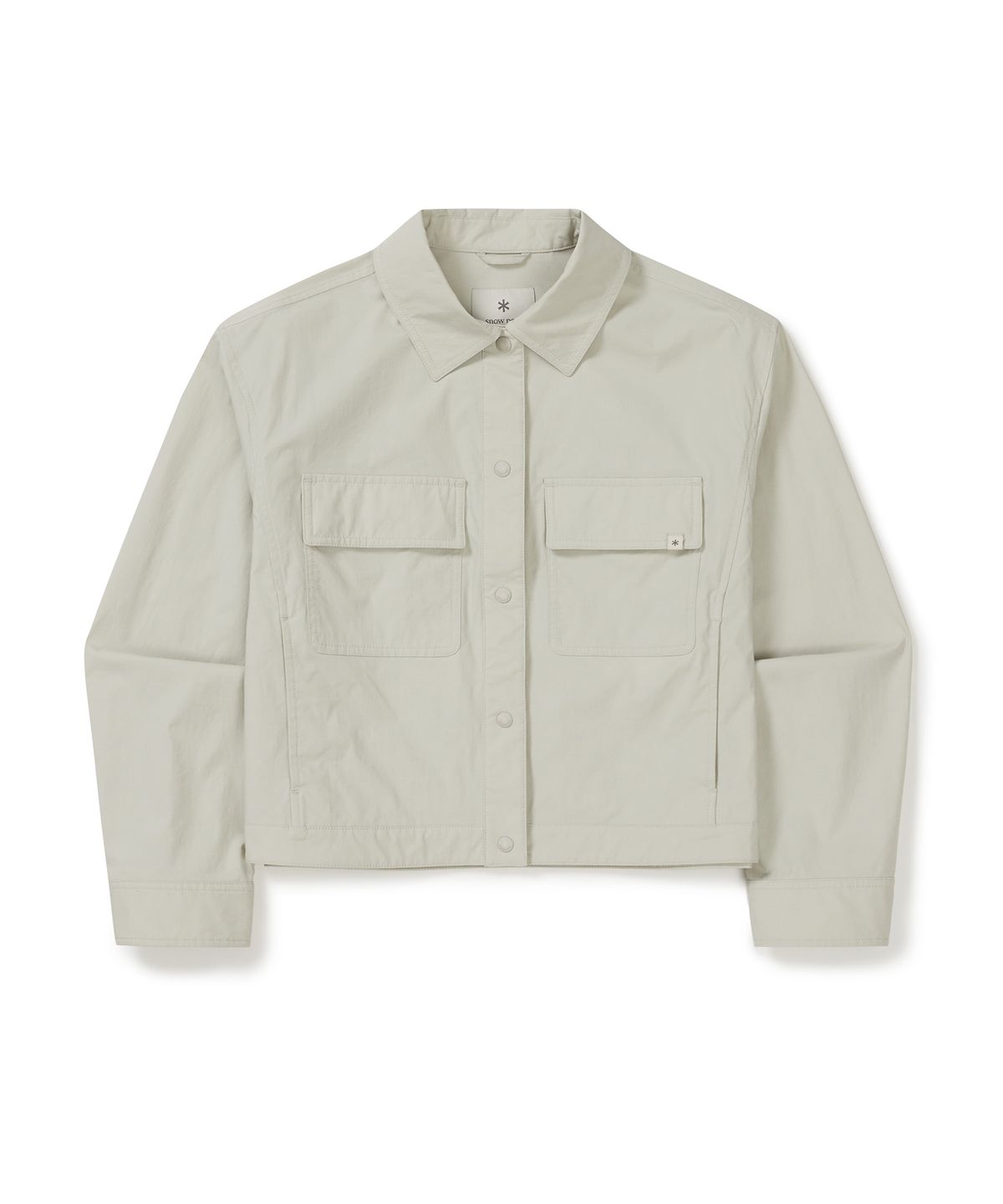 스노우피크 어패럴(SNOWPEAK APPAREL) 워크 여성 셔츠 (S25MWFSH15) Light Beige