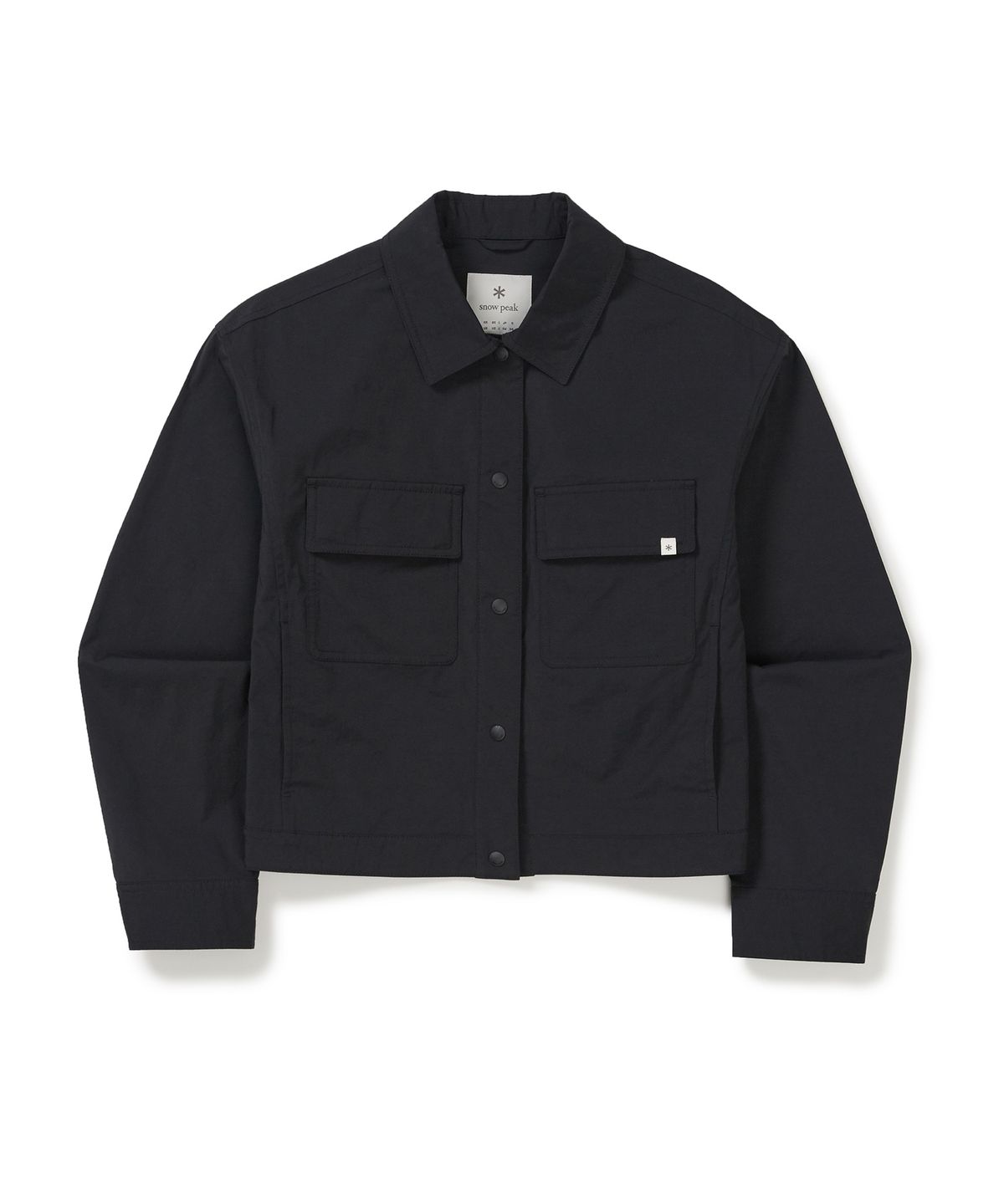 스노우피크 어패럴(SNOWPEAK APPAREL) 워크 여성 셔츠 (S25MWFSH15) Dark Charcoal