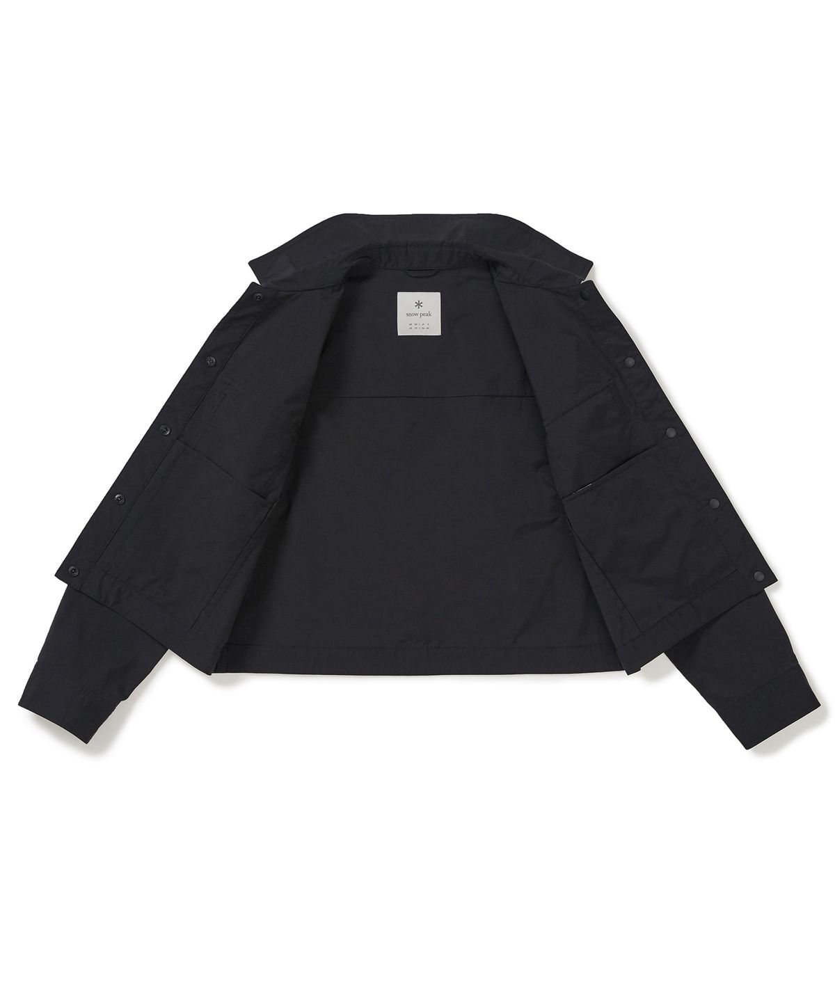 스노우피크 어패럴(SNOWPEAK APPAREL) 워크 여성 셔츠 (S25MWFSH15) Dark Charcoal
