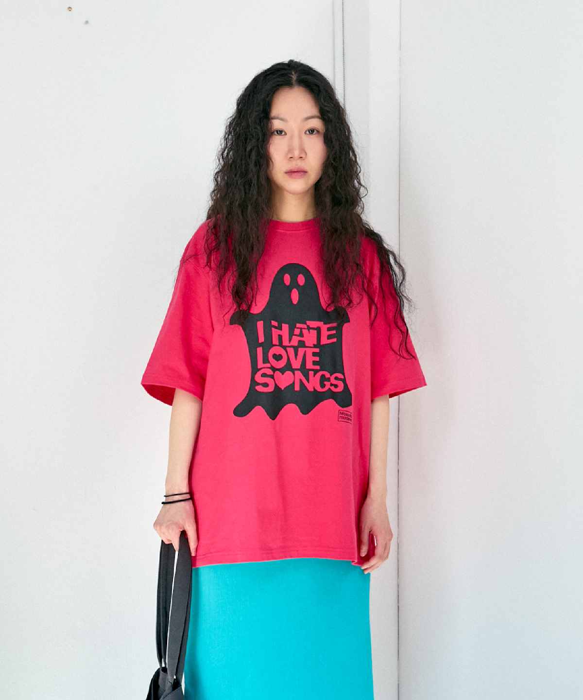 모스키토 머더러스(MOSQUITO MURDERERS) I HATE LOVE SONGS T-SHIRTS -Pink