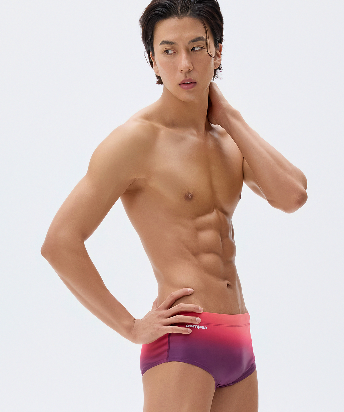 움파(OOMPAA) 선라이즈 스퀘어 남성 수영복