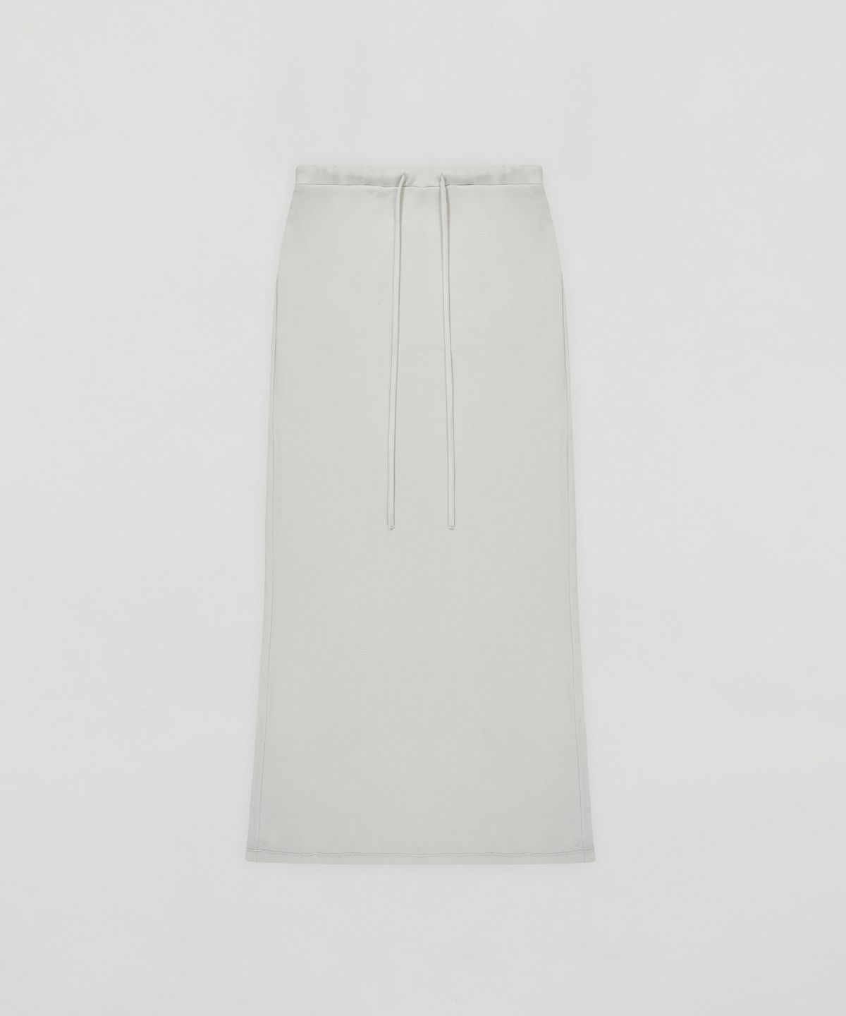로우타이드(LOW TIDE) SILKY SWEAT MAXI SKIRT [GREY]