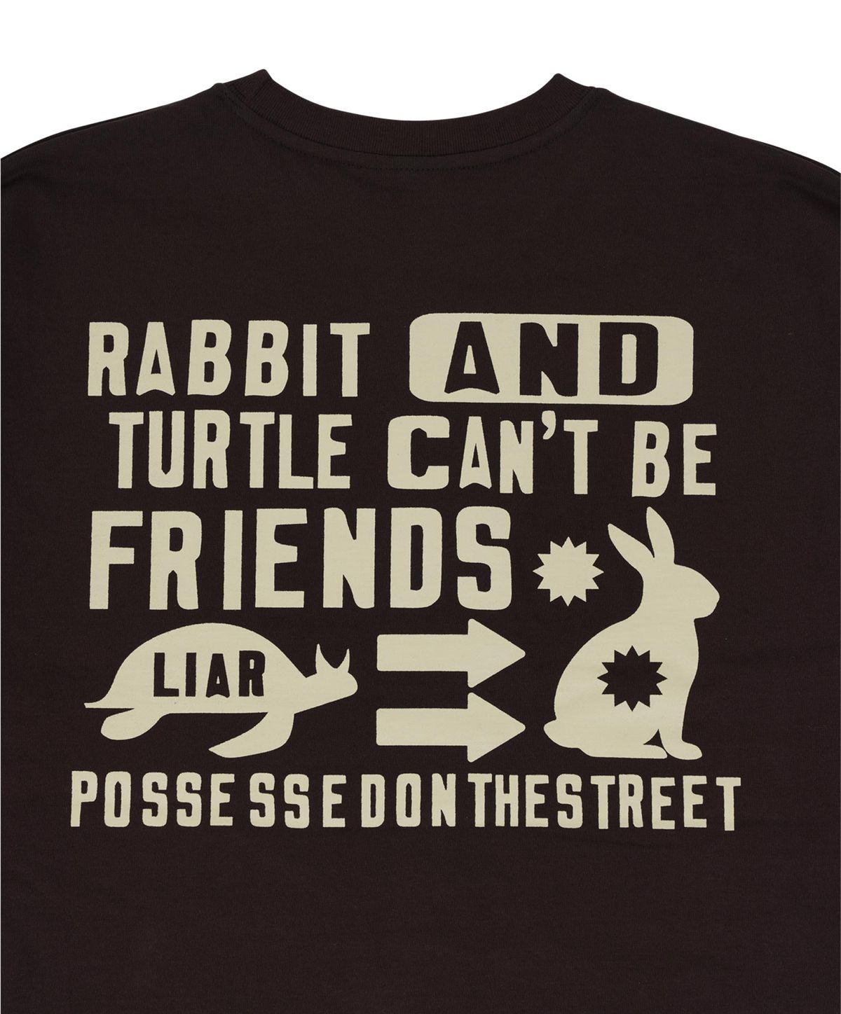 퍼츠(POTS) HARES LIVER LONG SLEEVE [BROWN]