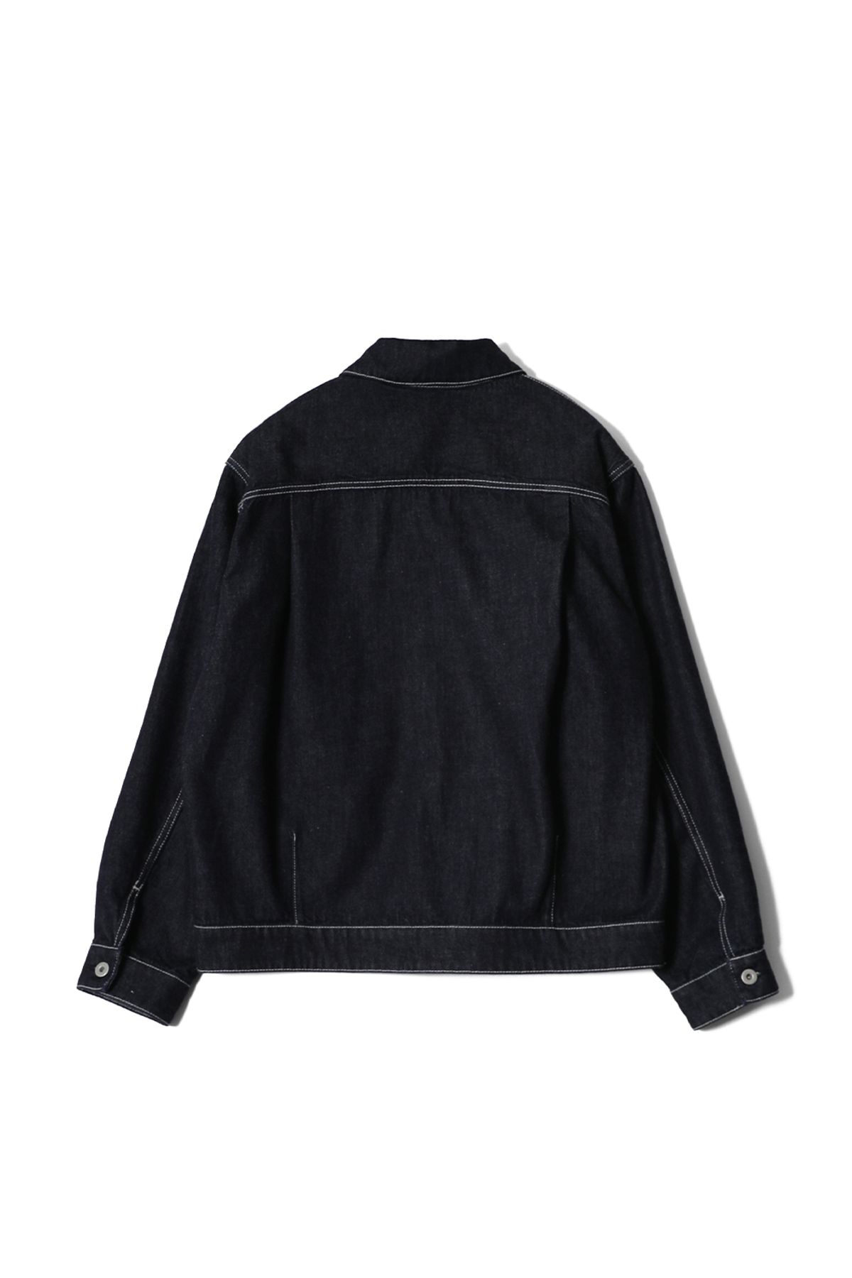 홀리선(HORLISUN) Liverty Trucker Denim Jacket Dark Navy