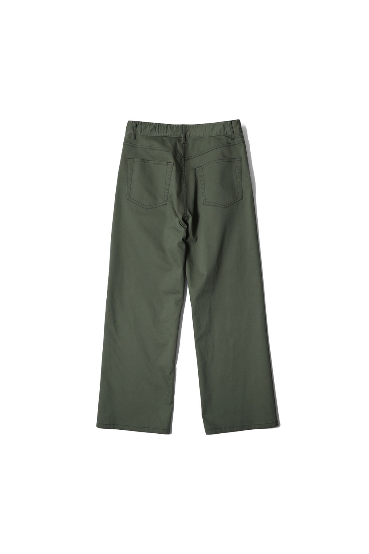 홀리선(HORLISUN) Corrigin One Tuck Chino Pants Olive Drab