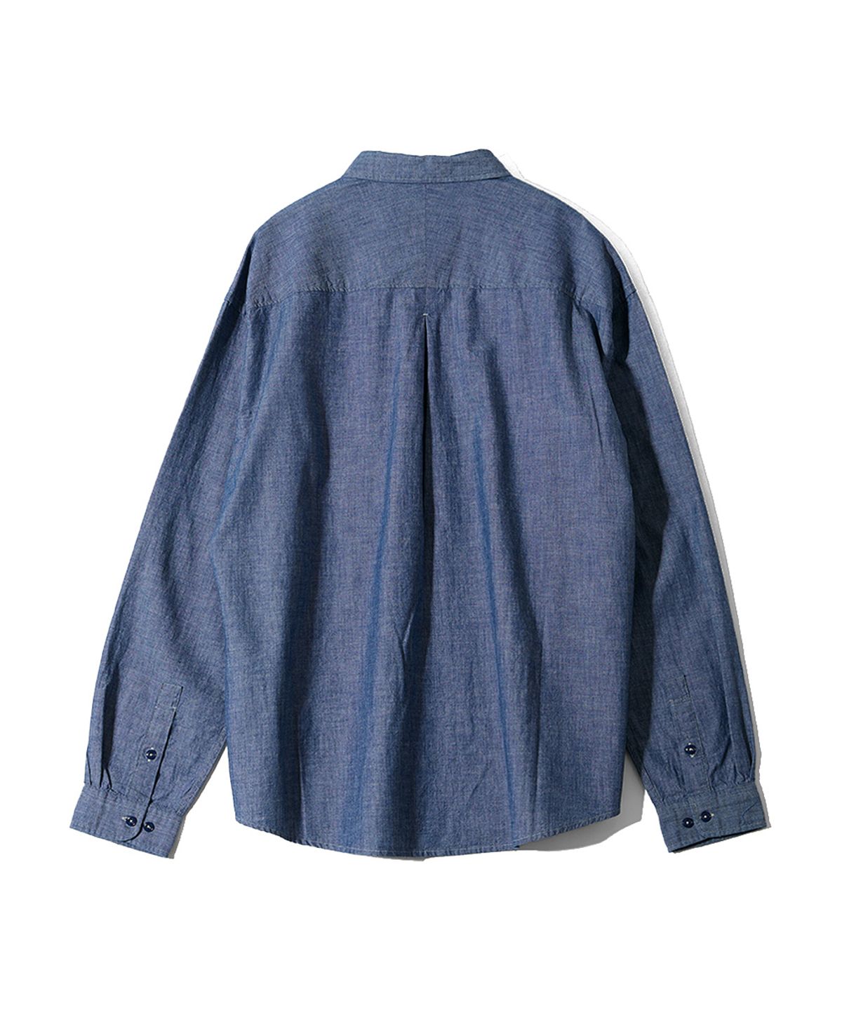 홀리선(HORLISUN) Jane Chambray Shirt Normal Navy