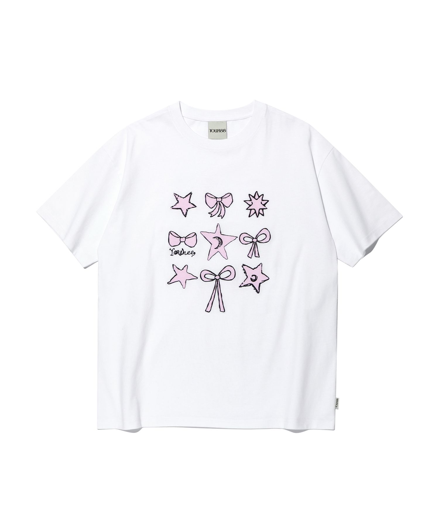 韓国 人気[YOUHEE] YOUHEE STAR GRAPHIC T-SHIRTS 星 Tシャツ MUSINSA | YOUHEE YOUHEE STAR GRAPHIC T-SHIRTS WHITE
